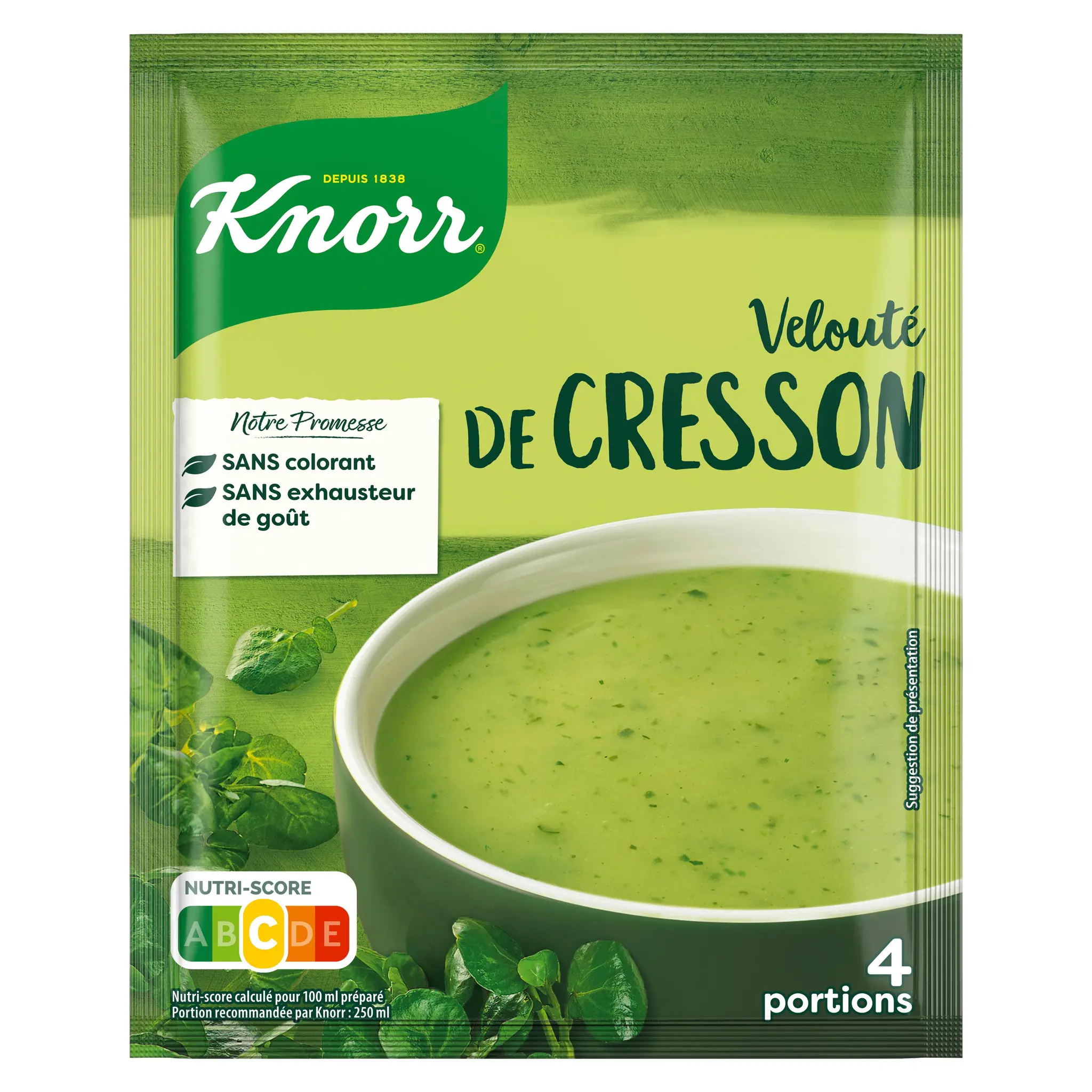 KNORR Velouté de cresson déshydraté