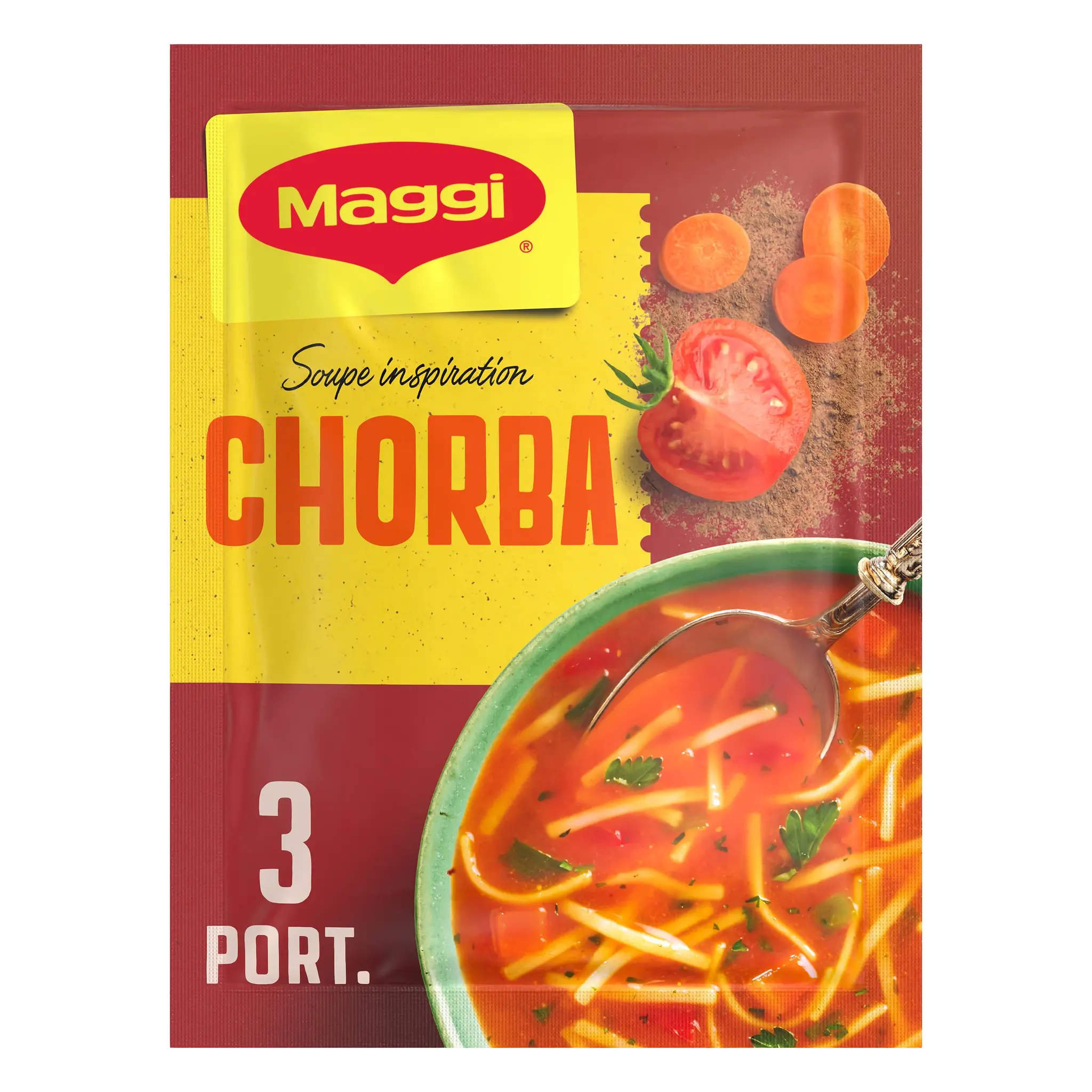 MAGGI Soupe déshydratée inspiration chorba aux tomates et épices ras el hanout