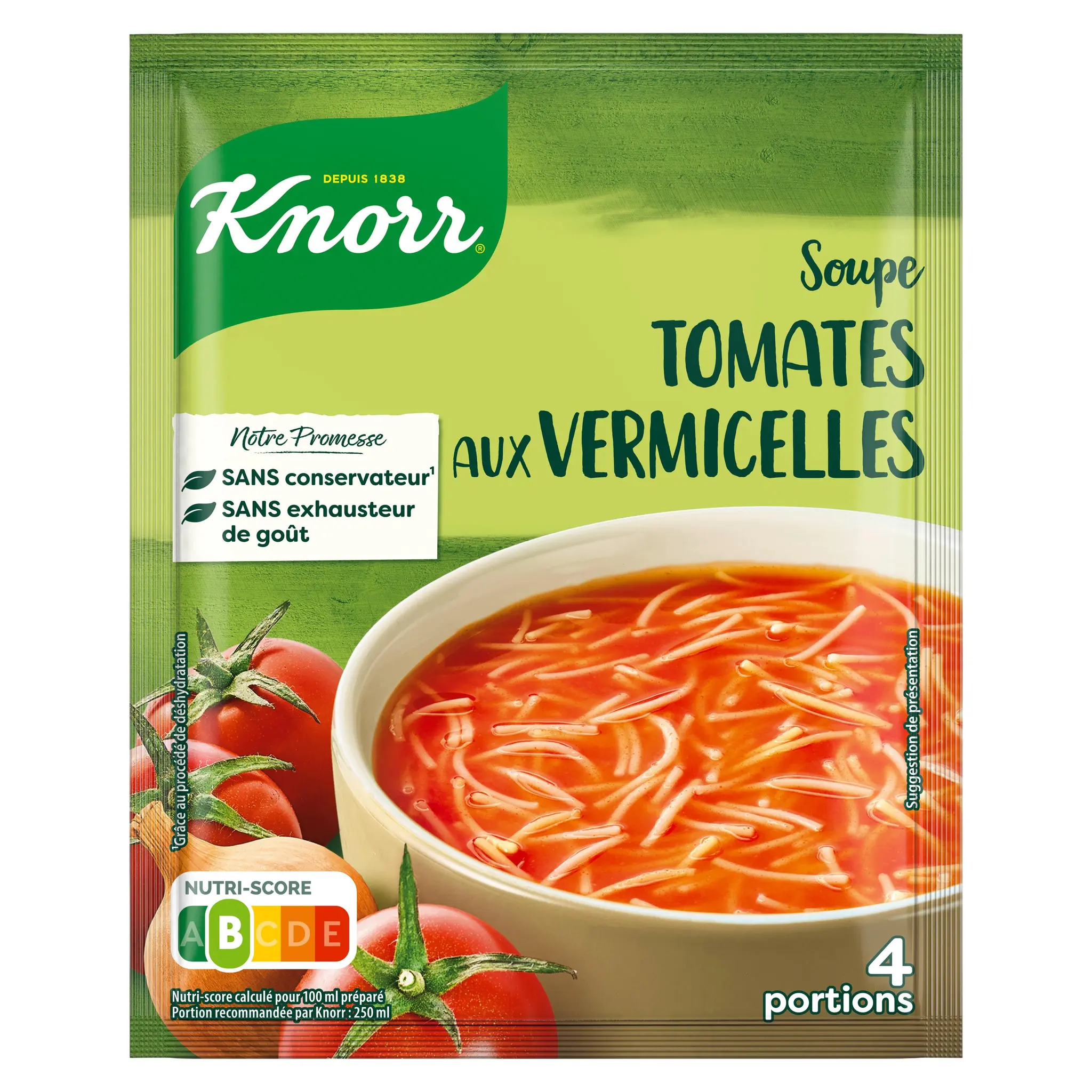 KNORR Soupe déshydratée tomates aux vermicelles