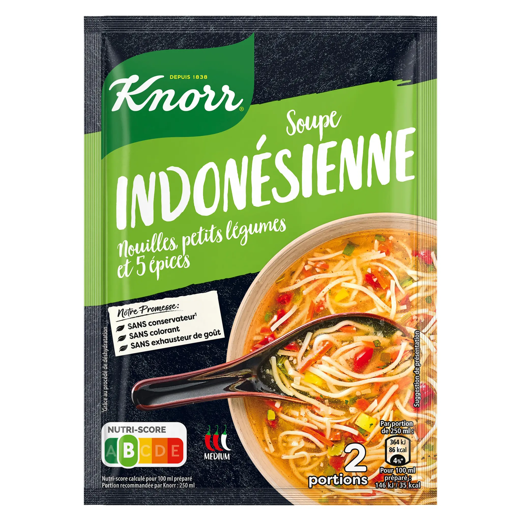 KNORR Soupe déshydratée indonésienne