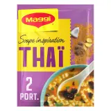 MAGGI Soupe déshydratée inspiration thaï avec nouilles coco et curry