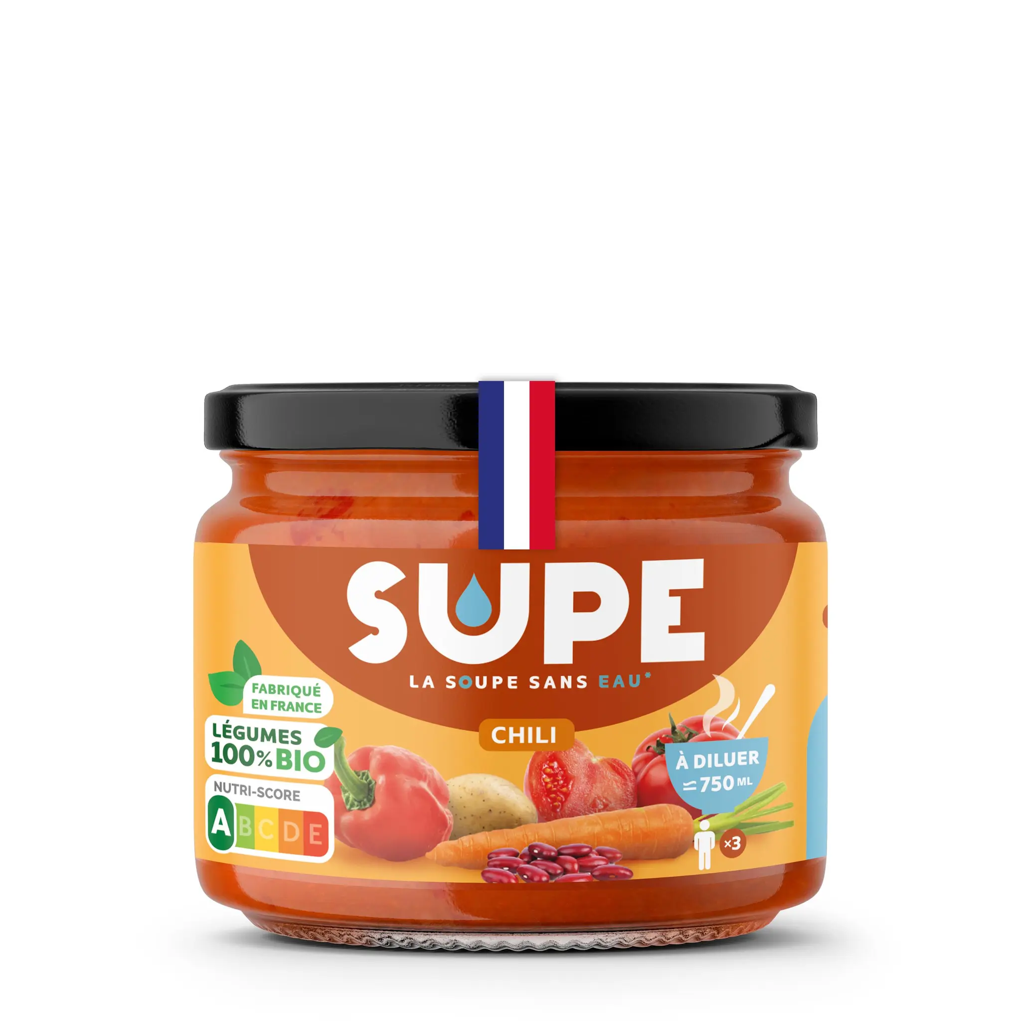 SUPE Soupe à diluer au chili bio