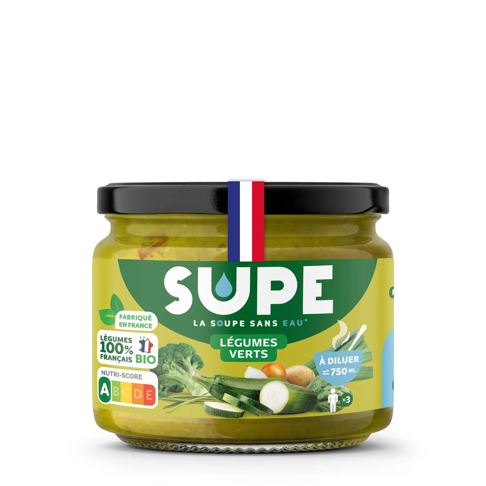 SUPE Soupe à diluer aux légumes verts bio