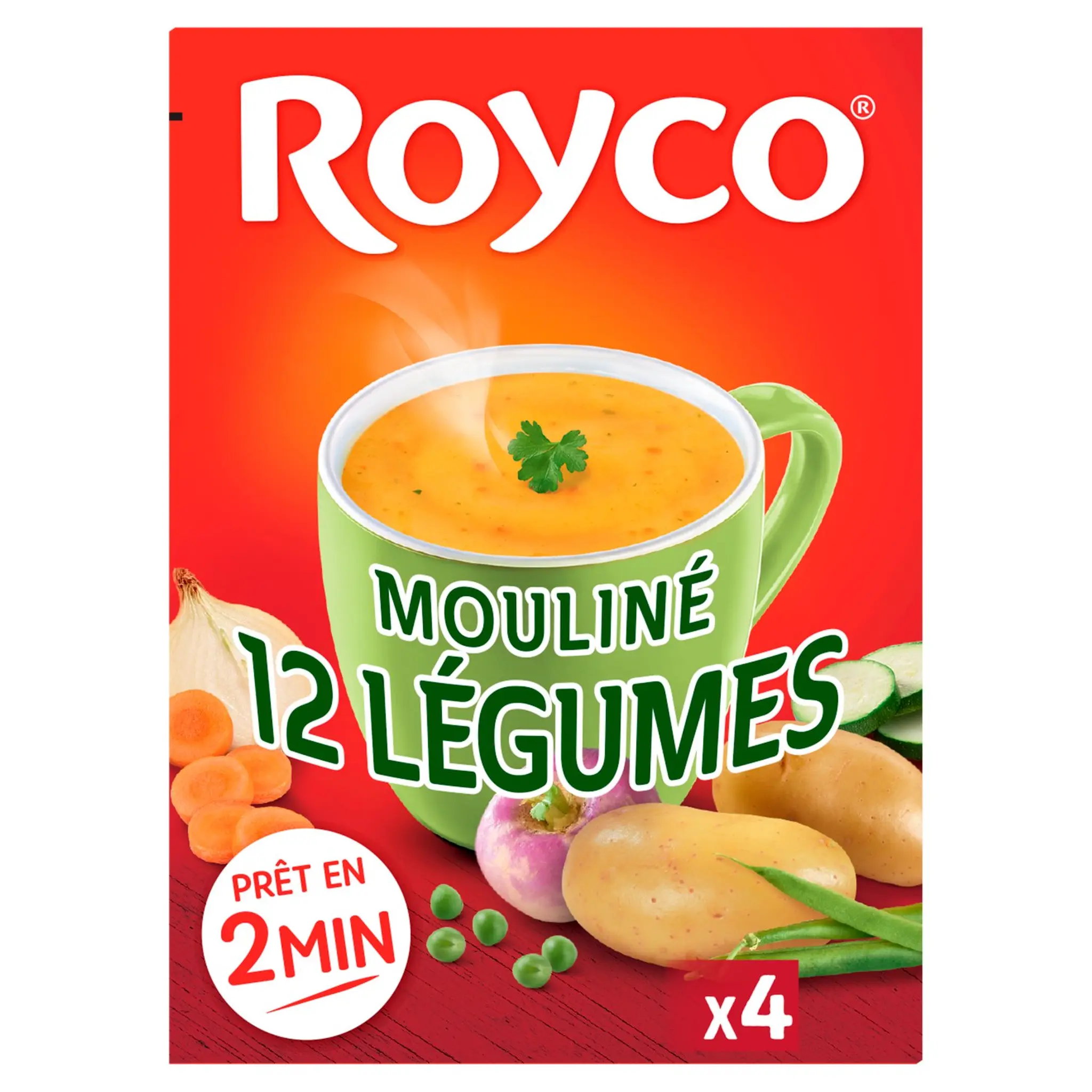 ROYCO Soupe instantanée moulinée 12 légumes