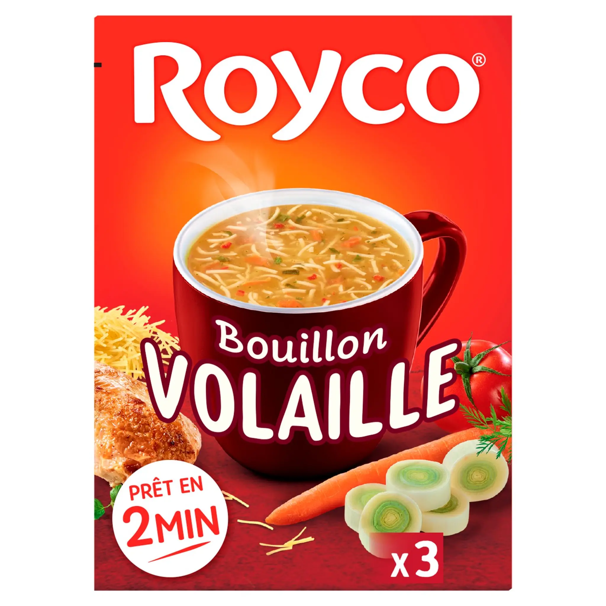 ROYCO Soupe instantanée volaille et vermicelles