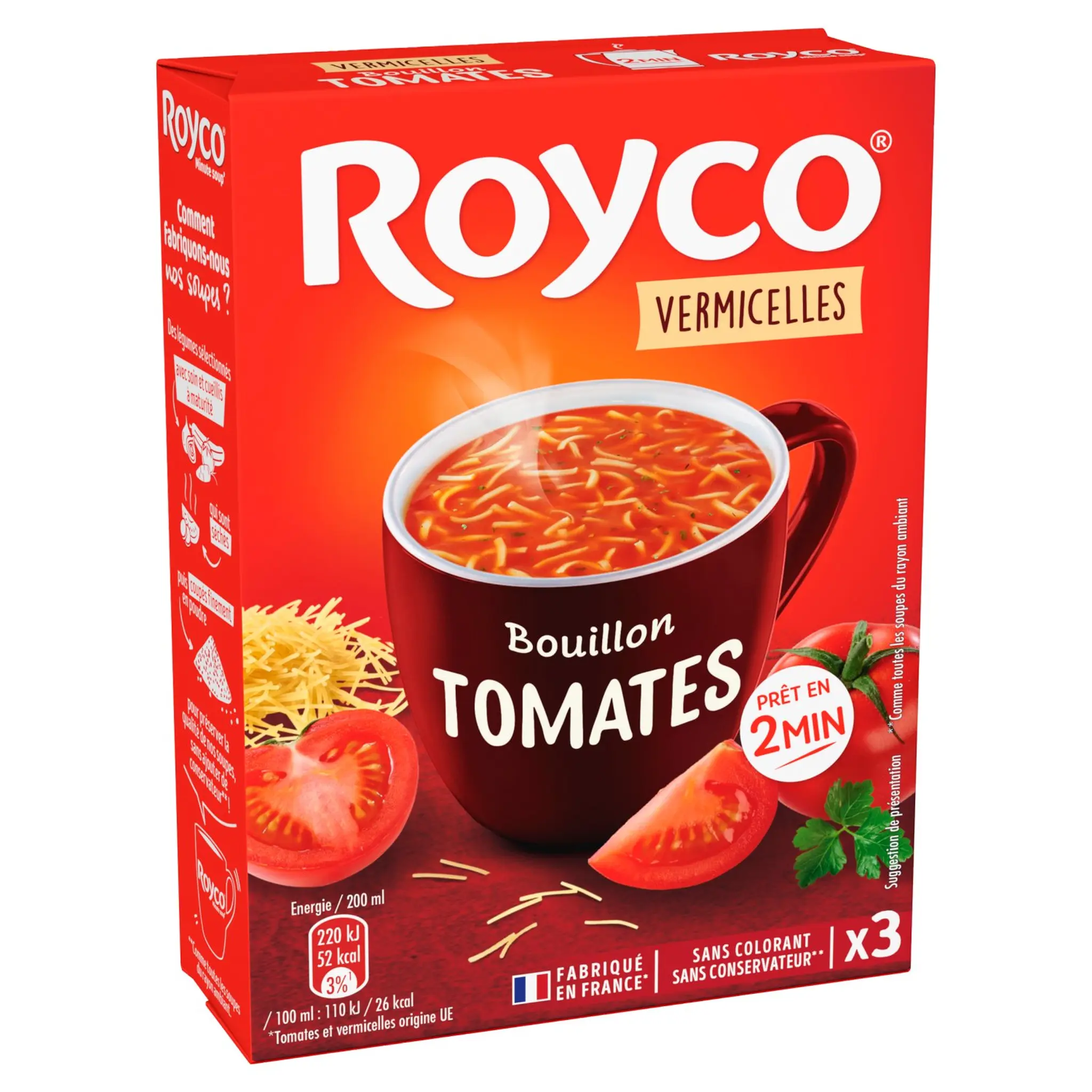 ROYCO Soupe instantanée tomates et vermicelles