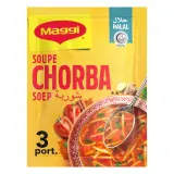 MAGGI Soupe déshydratée halal à la tomate et aux épices cumin curcuma coriandre persil