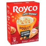 ROYCO Soupe instantanée au poulet et croûtons au thym