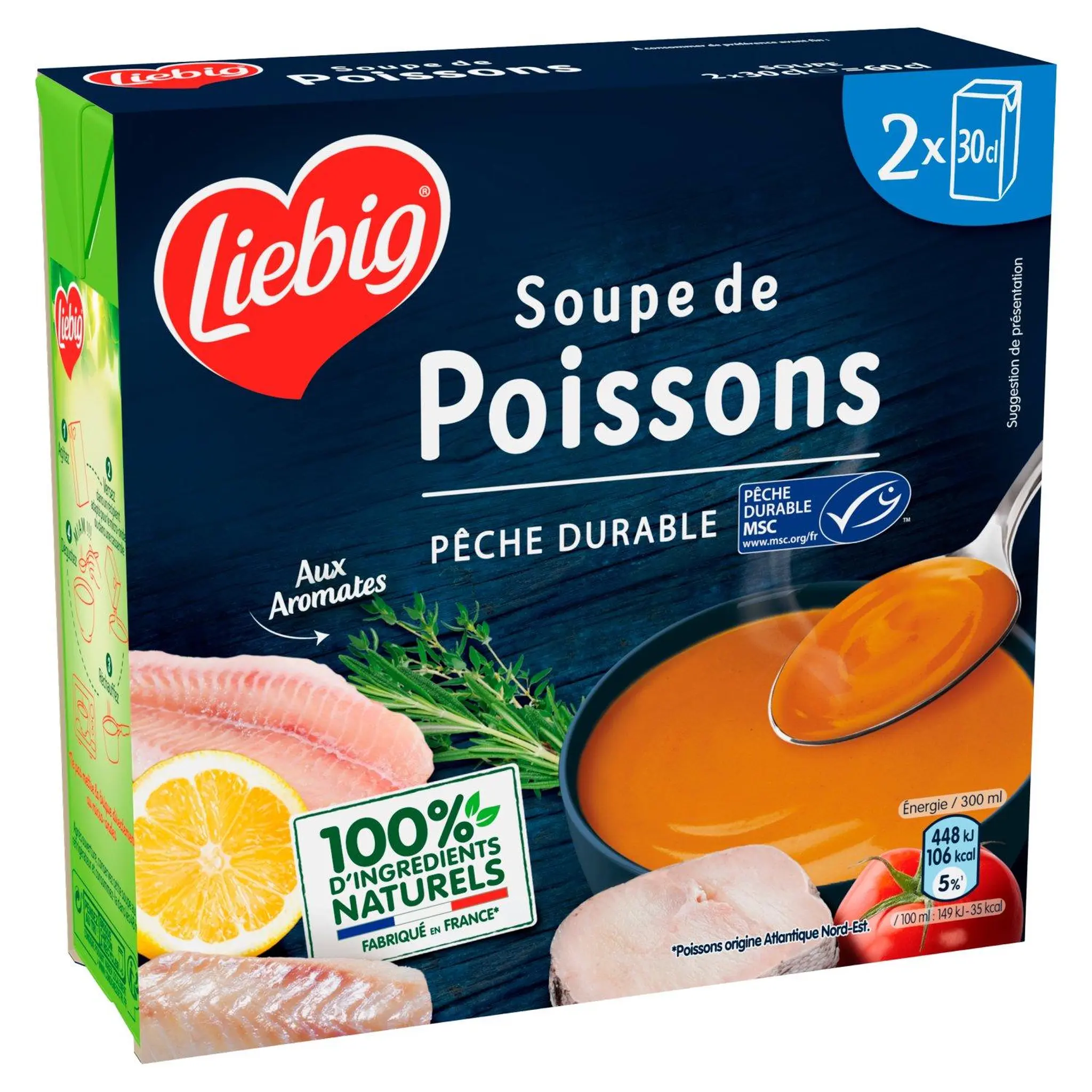 LIEBIG Soupe de poissons aux aromates