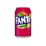 FANTA Boisson gazeuse aromatisée fraise kiwi boîte