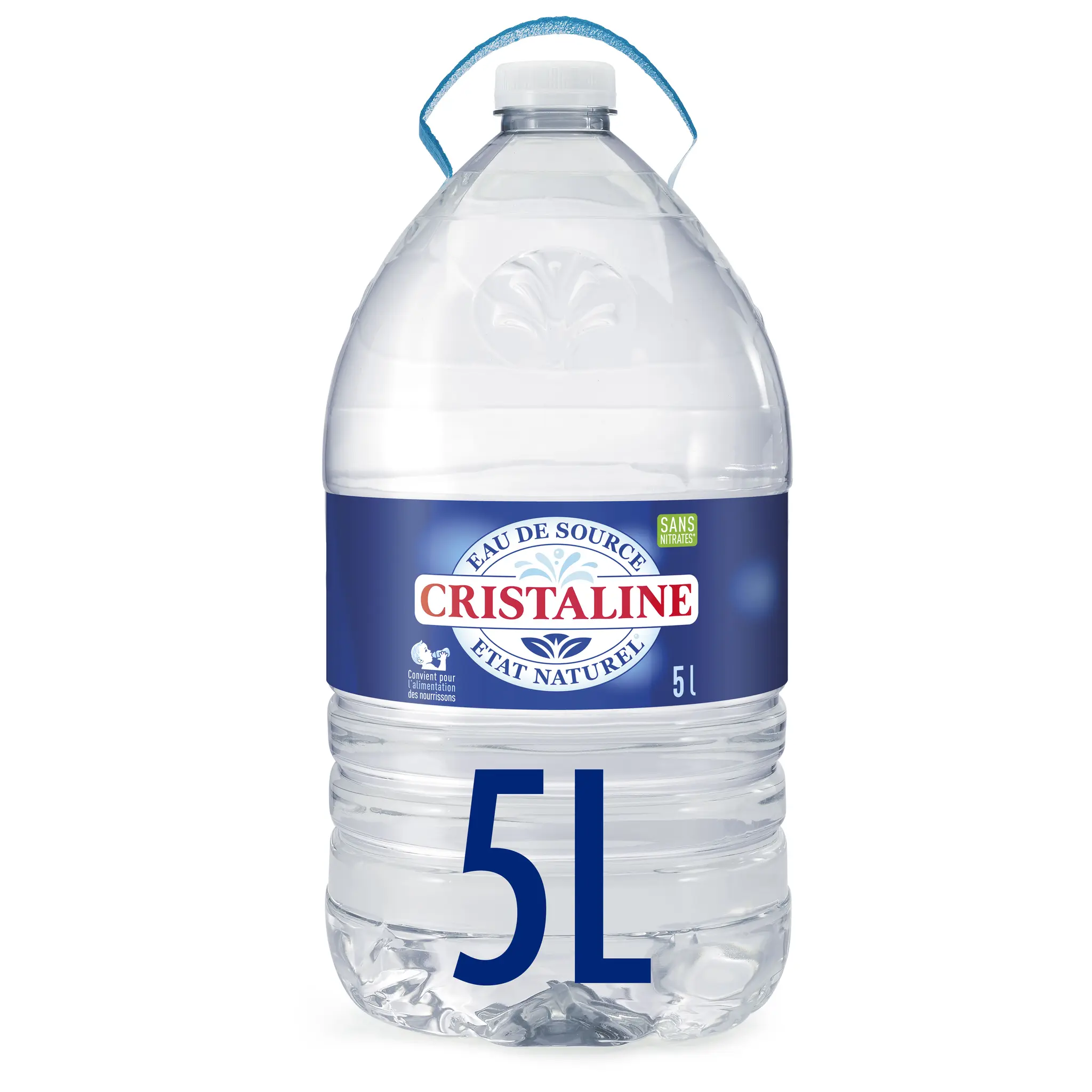 CRISTALINE Eau de source plate