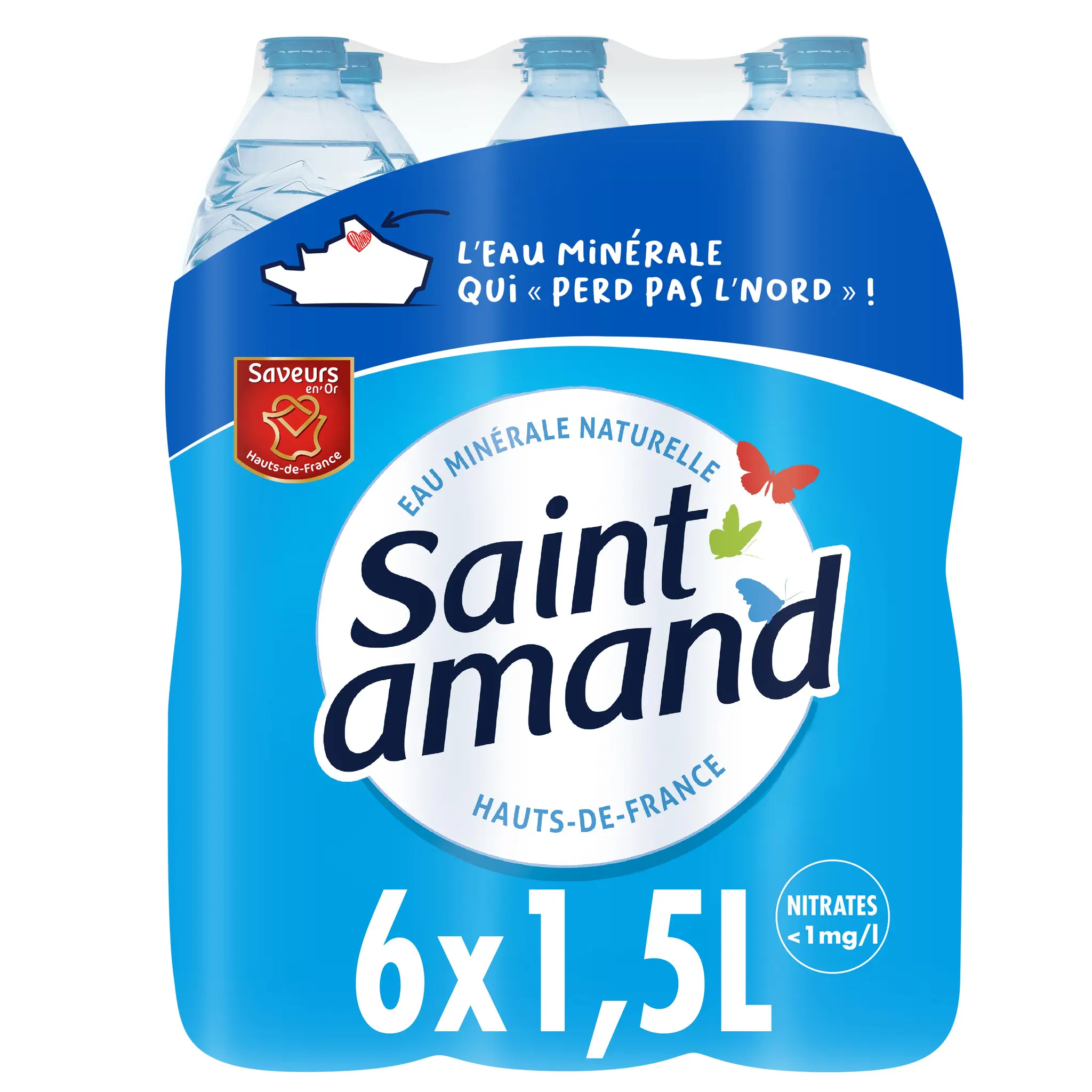 SAINT AMAND Eau minérale naturelle plate