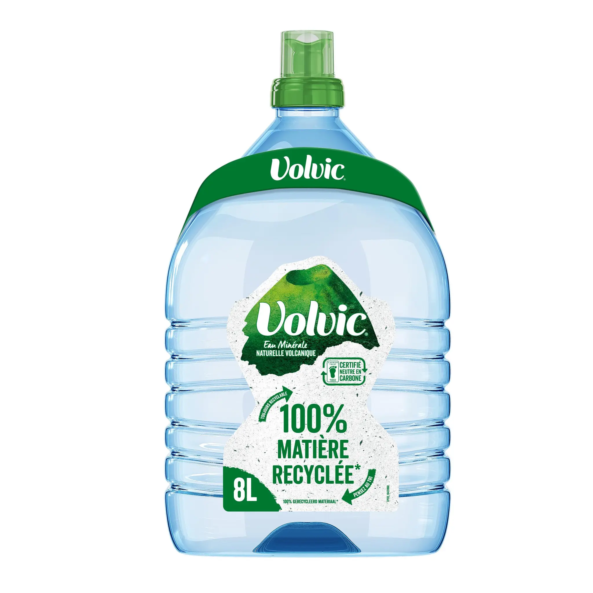 VOLVIC Eau minérale naturelle plate bidon