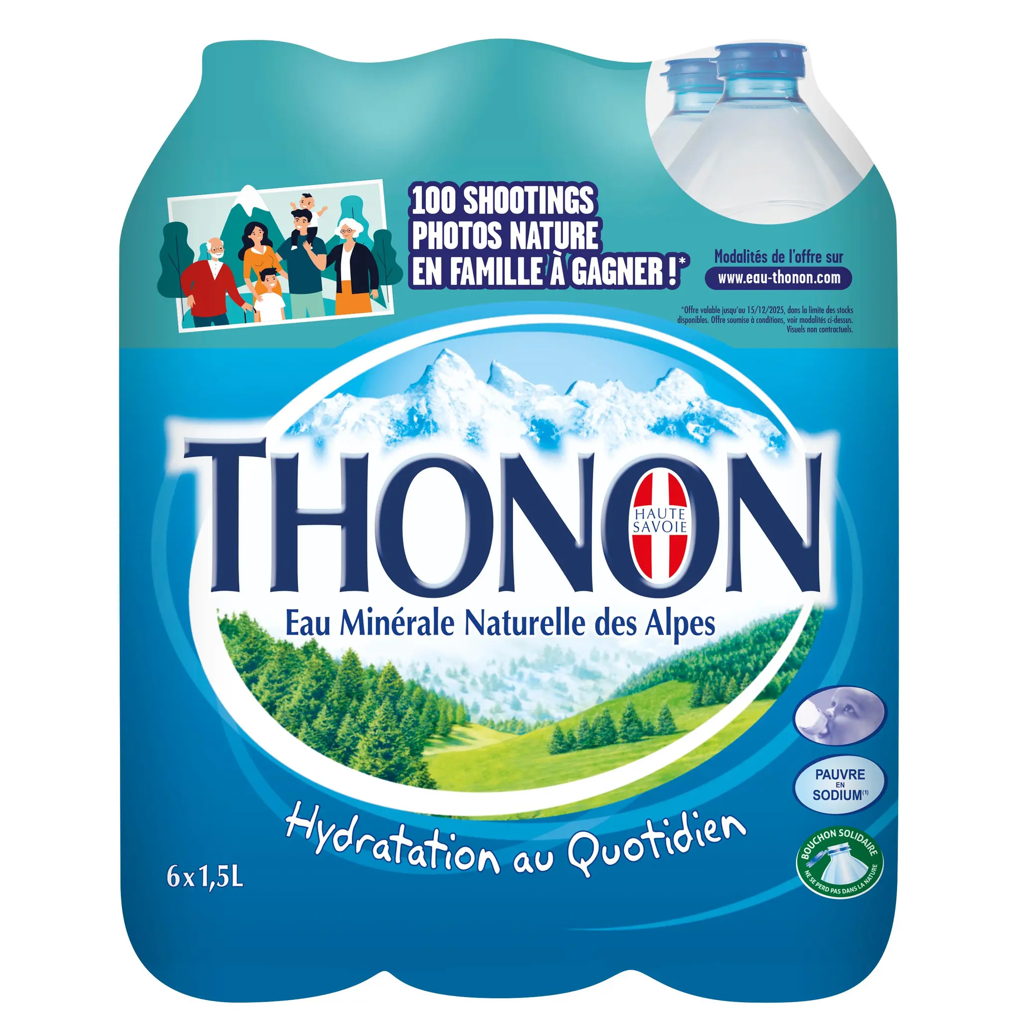 THONON Eau minérale naturelle plate
