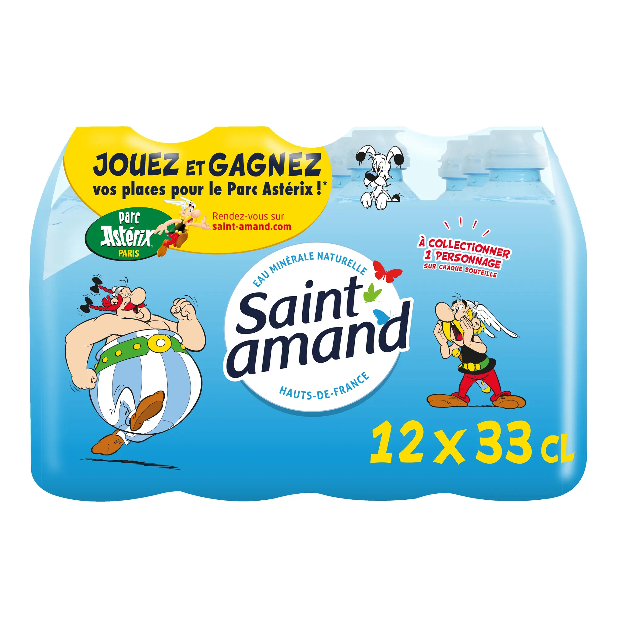SAINT AMAND Eau minérale naturelle plate bouchon sport