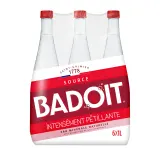 BADOIT Eau minérale naturelle gazeuse rouge intensément pétillante