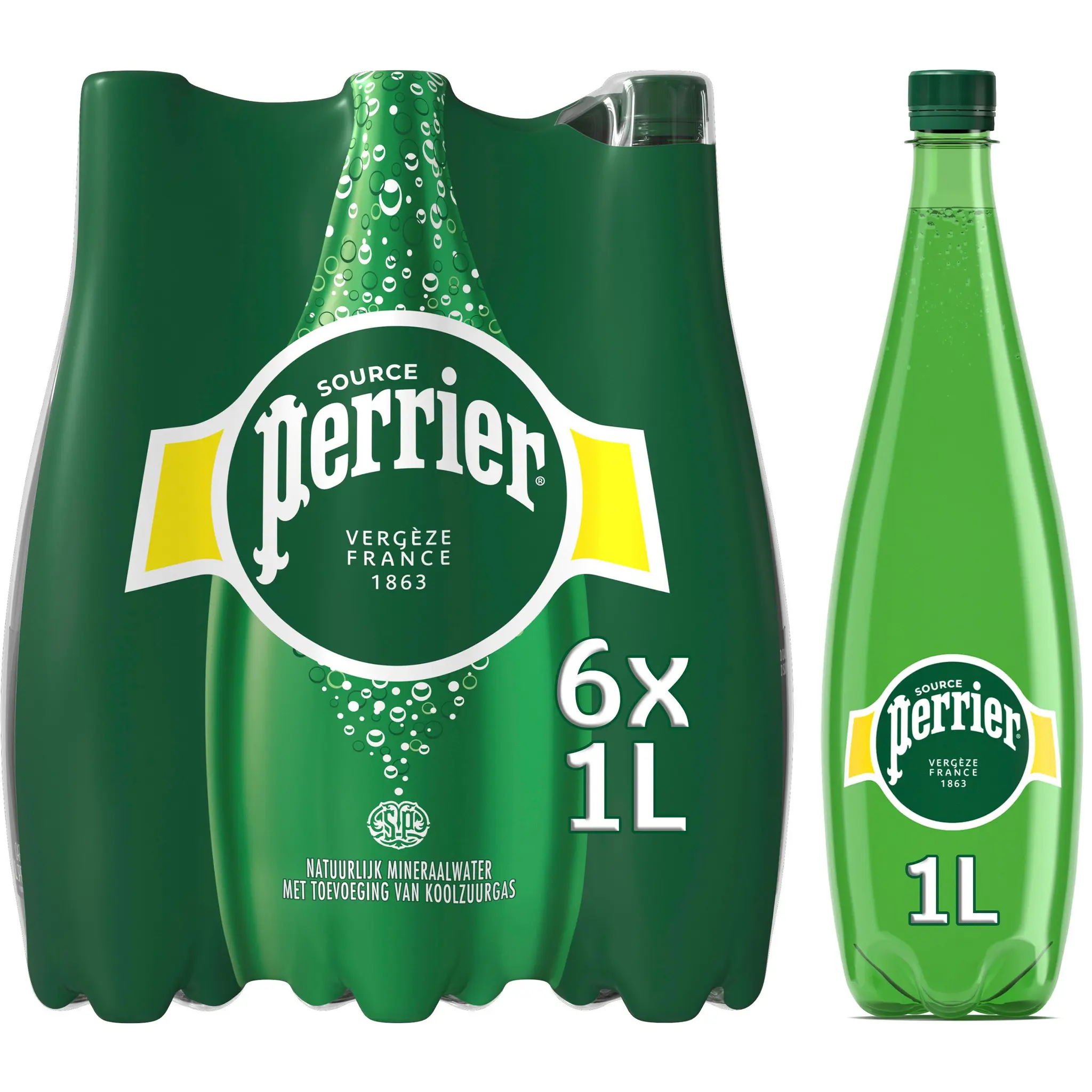 PERRIER Eau minérale naturelle gazeuse