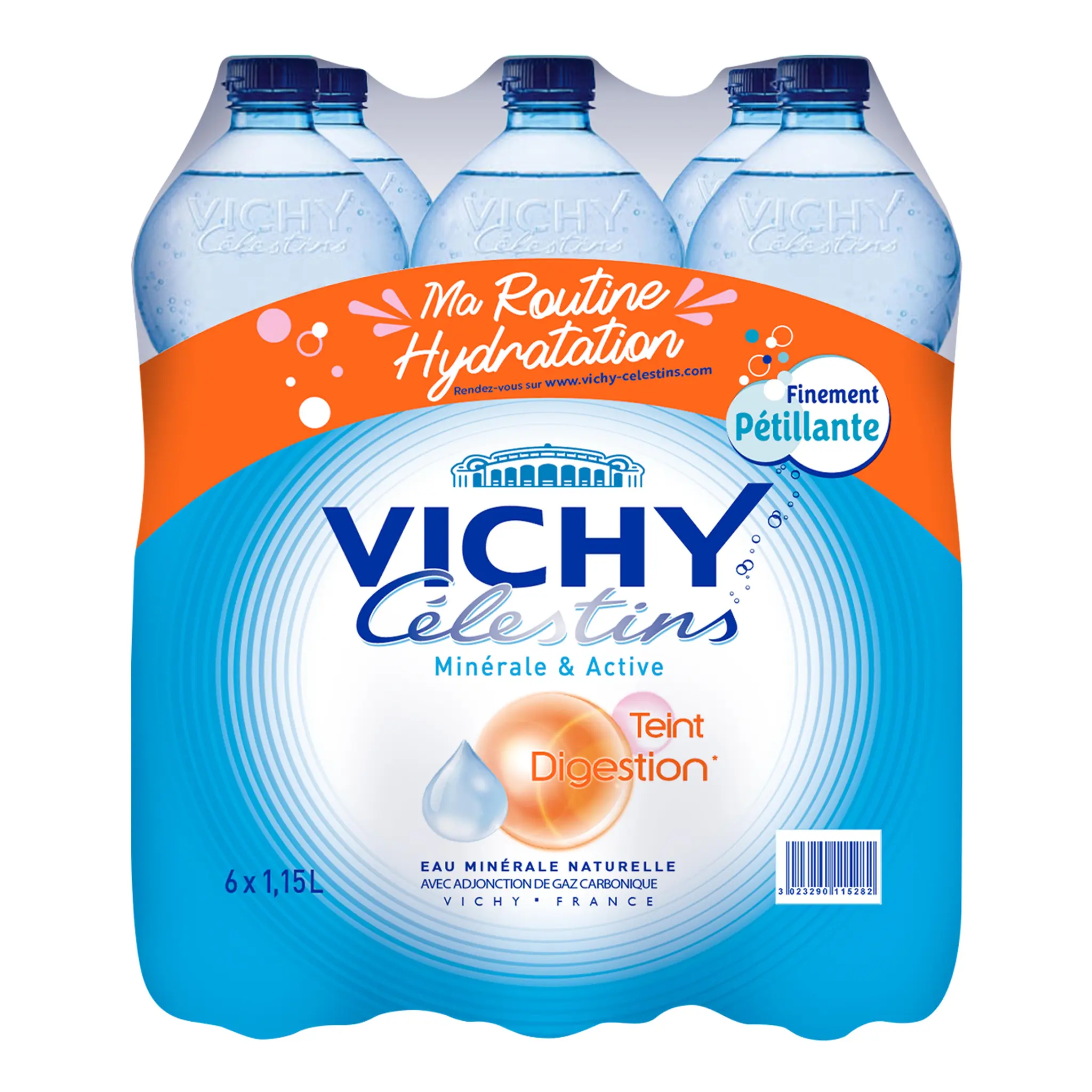 VICHY CELESTINS Eau minérale naturelle gazeuse