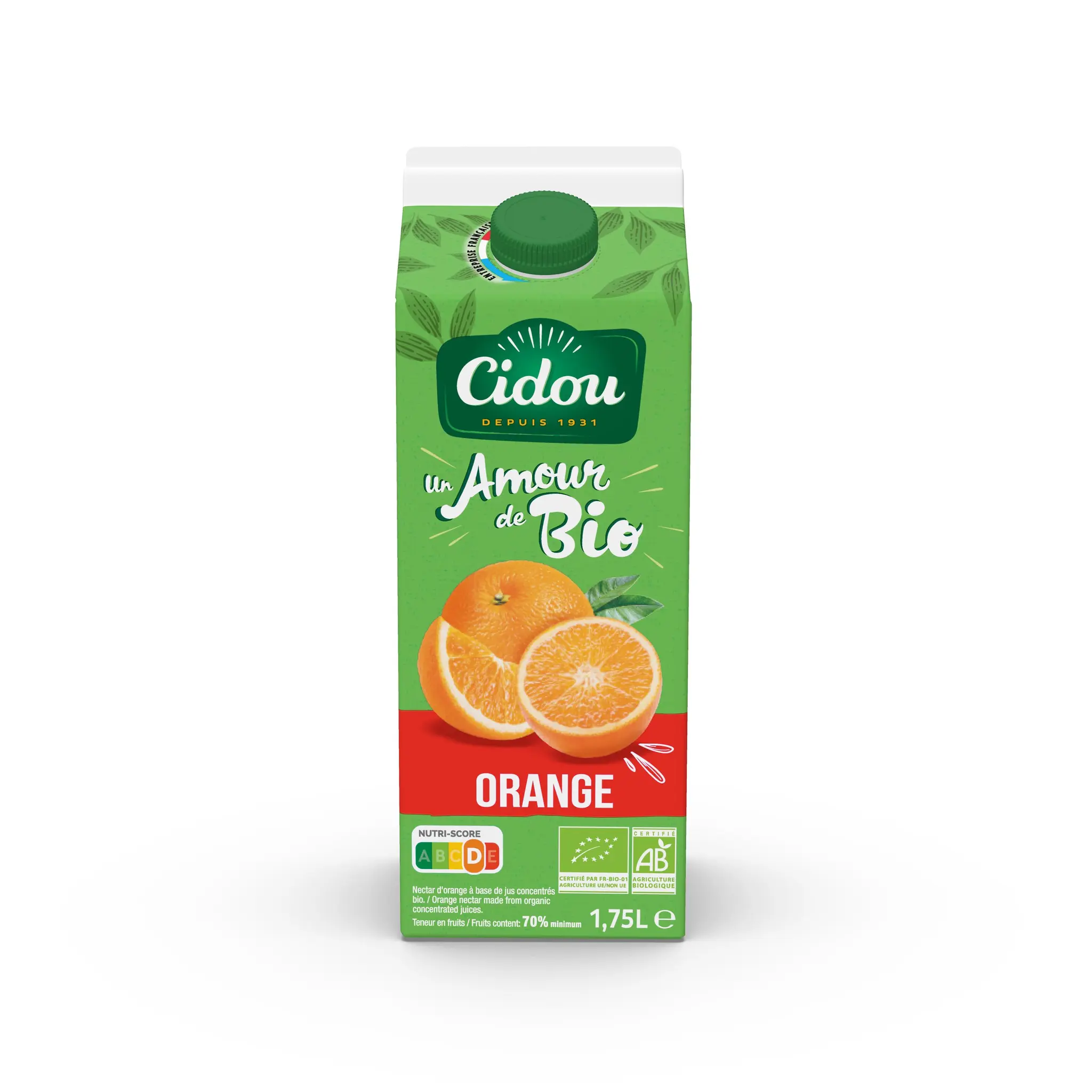 CIDOU Nectar d'orange bio