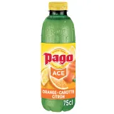 PAGO Boisson à l'orange carotte citron vitamines ACE