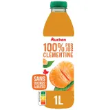 AUCHAN Pur jus de clémentine