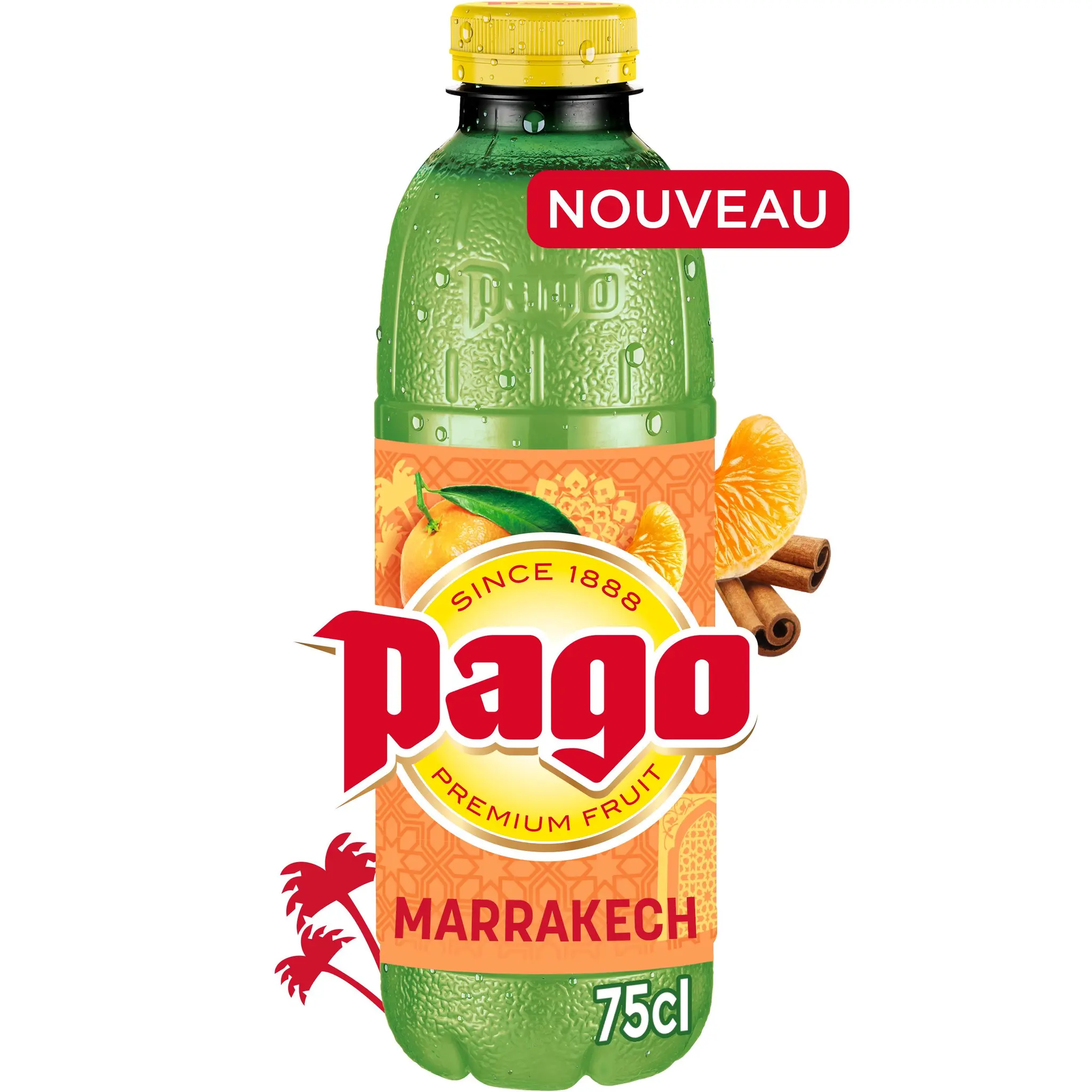 PAGO Destination Marrakech Boisson orange mandarine cannelle