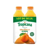 TROPICANA Jus pure premium 100% orange sans pulpe