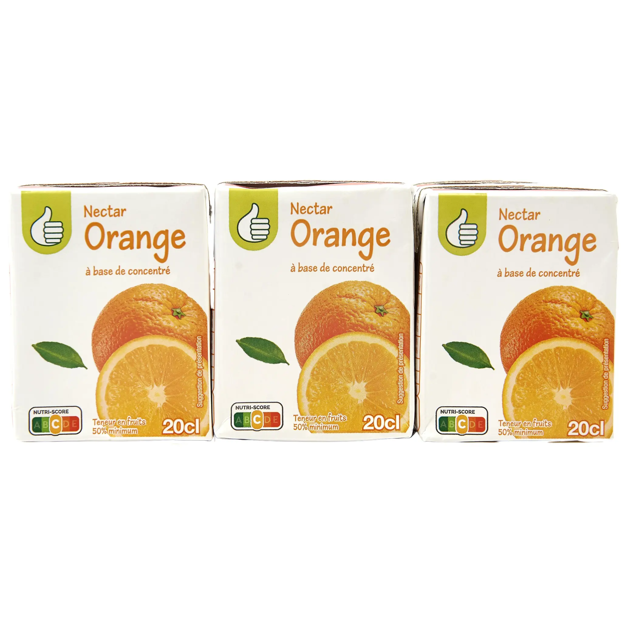 POUCE Nectar d'orange en briquette