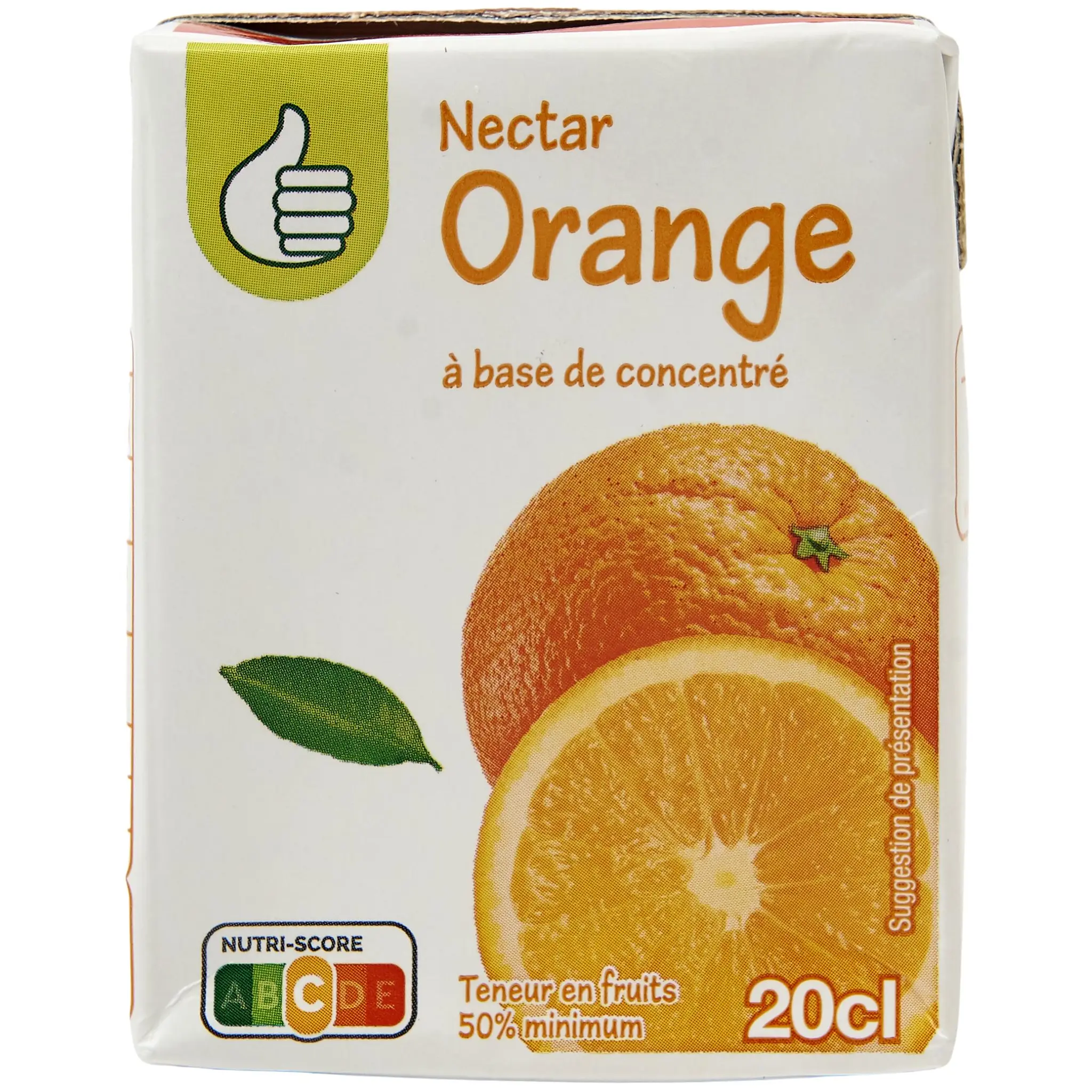 POUCE Nectar d'orange en briquette