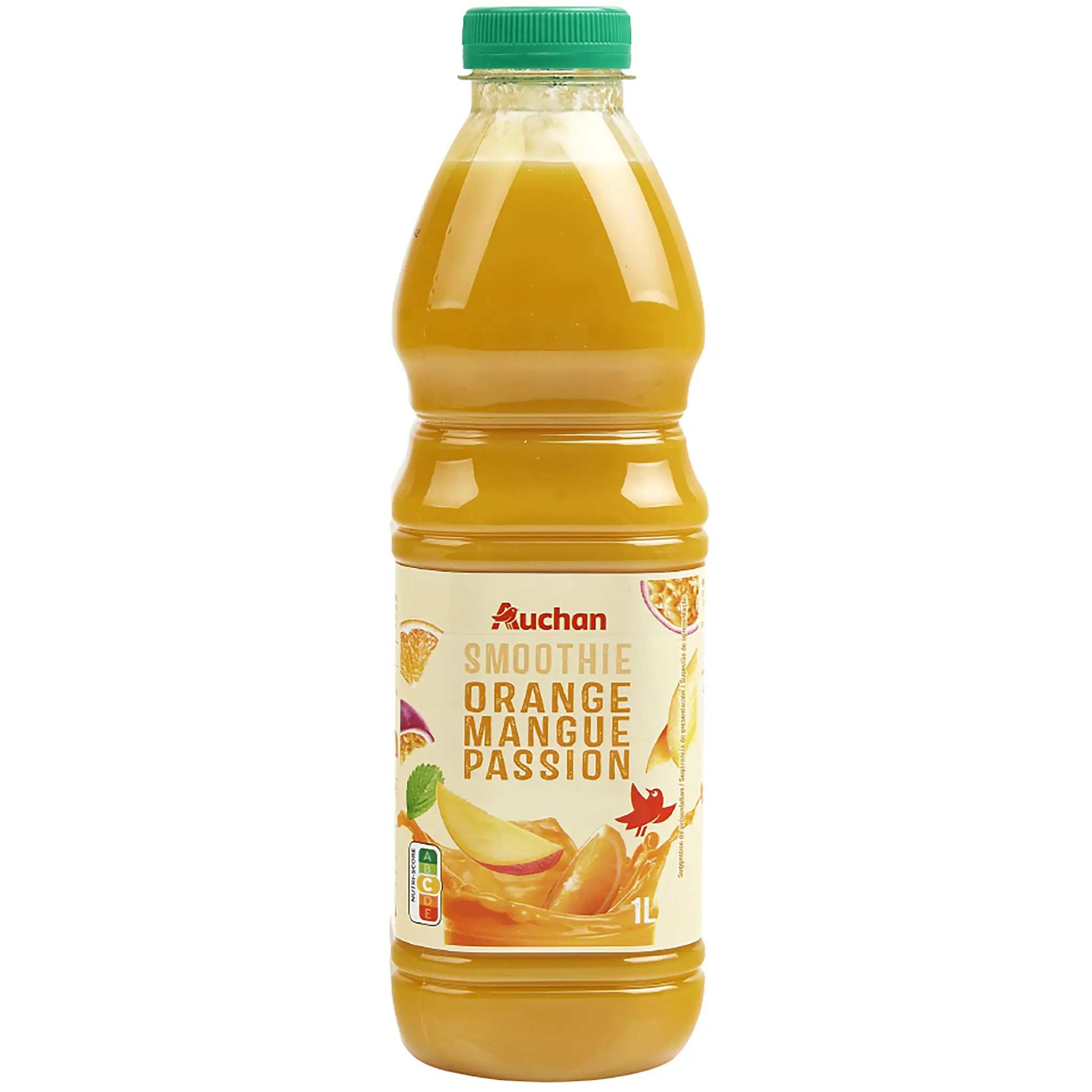 AUCHAN Smoothie orange mangue passion