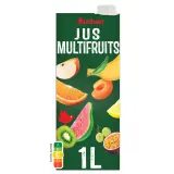 AUCHAN Jus multifruits à base de concentré brique