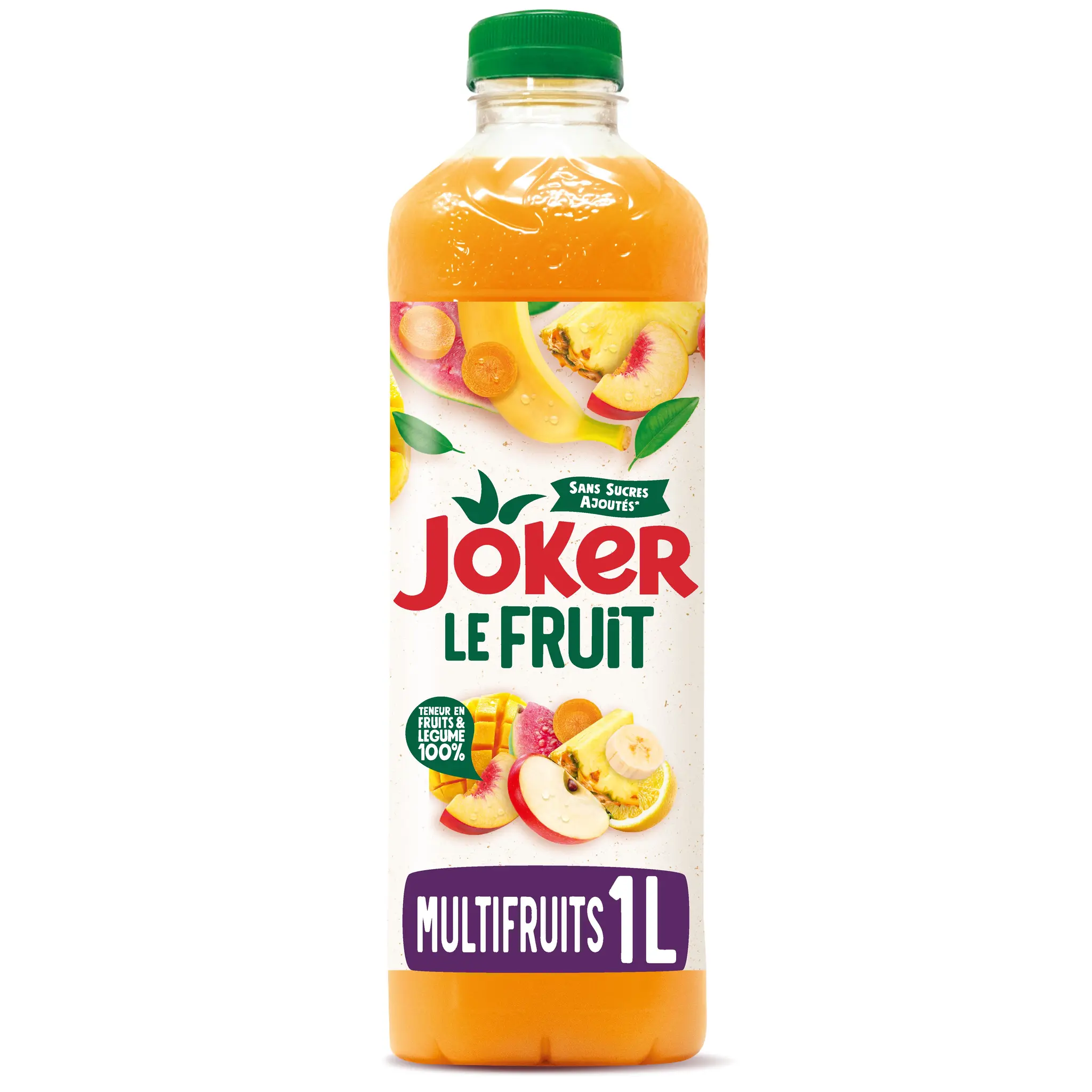 JOKER Jus multifruits Le Fruit sans sucres ajoutés