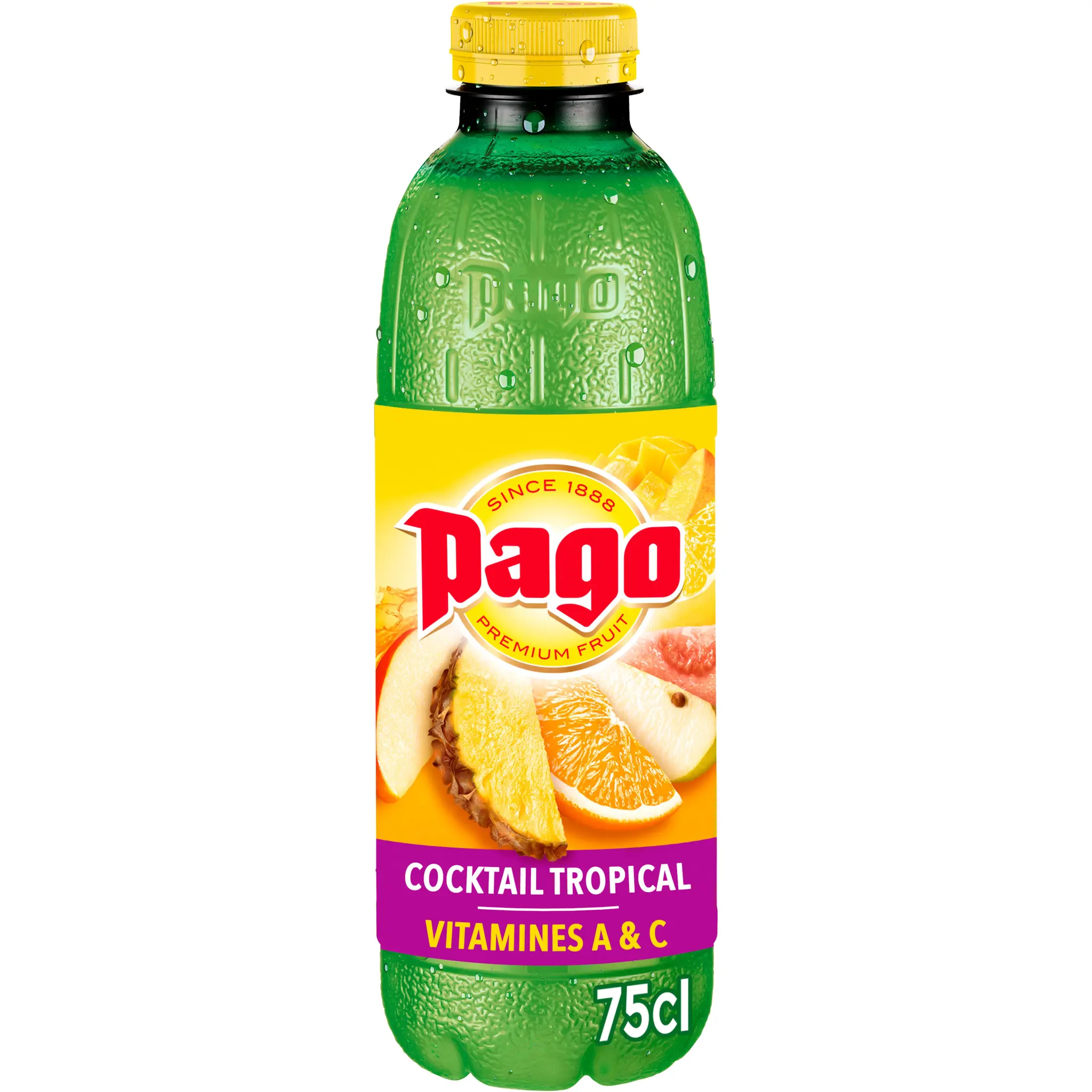 PAGO Jus multivitaminé cocktail tropical