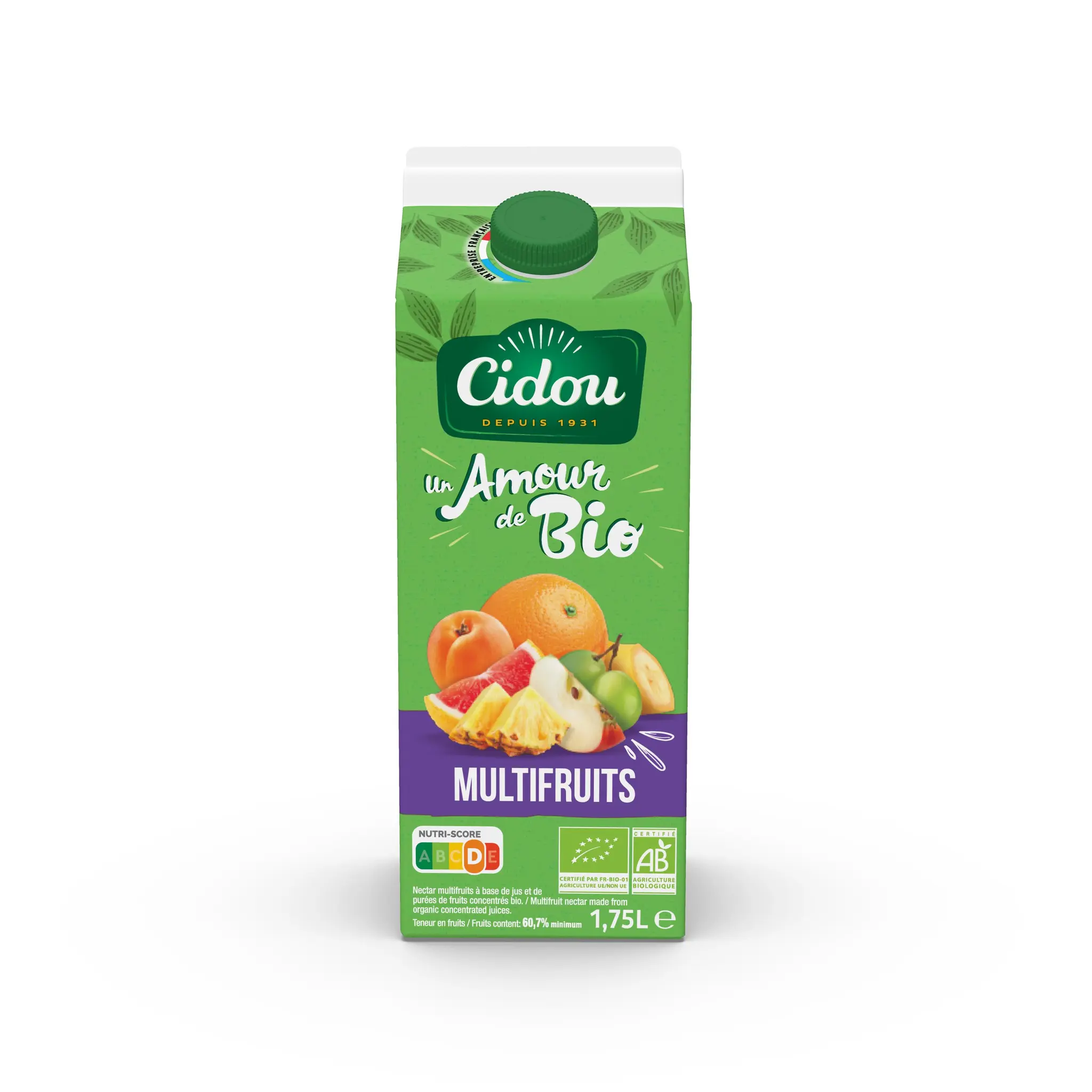 CIDOU Nectar multifruits bio