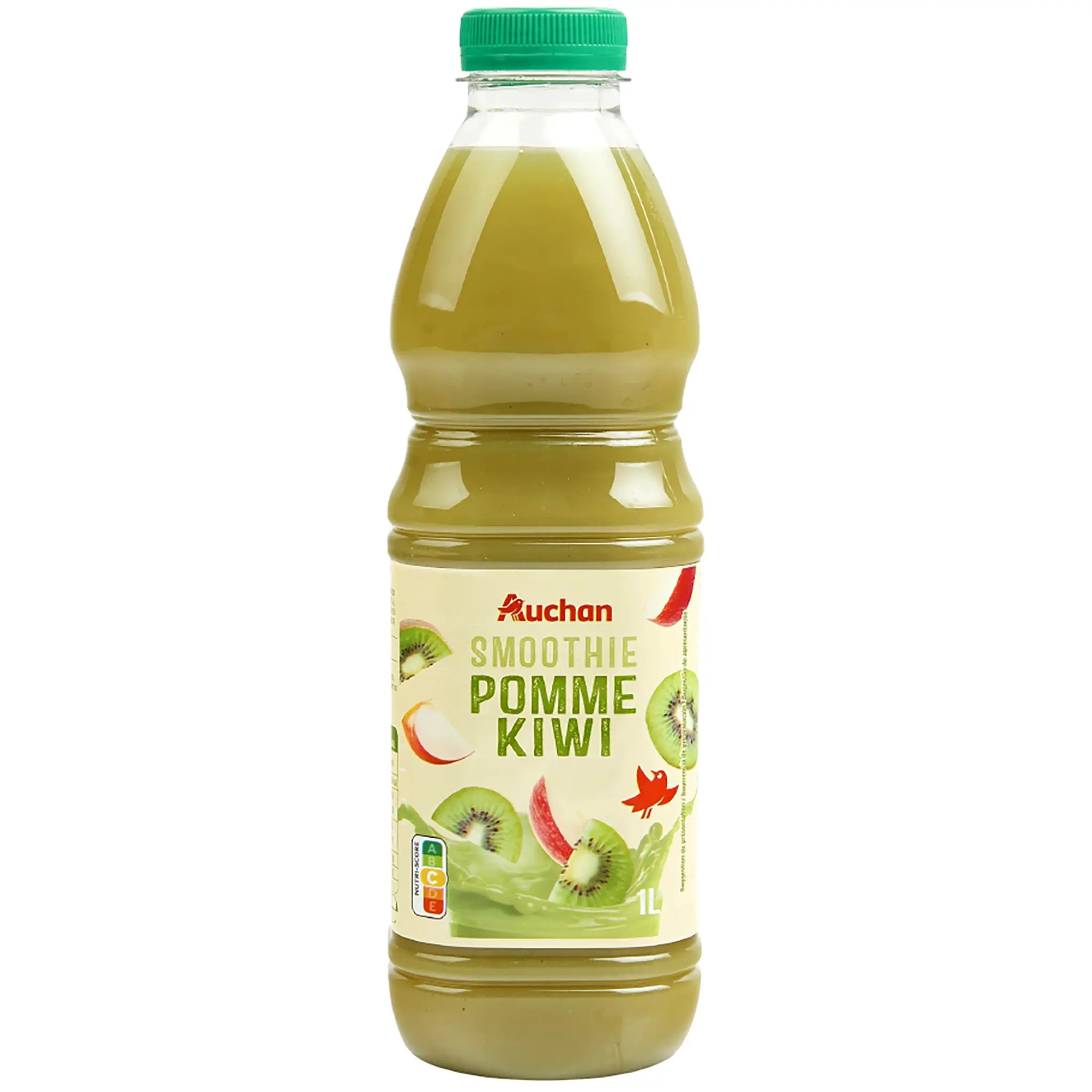 AUCHAN Smoothie pomme kiwi