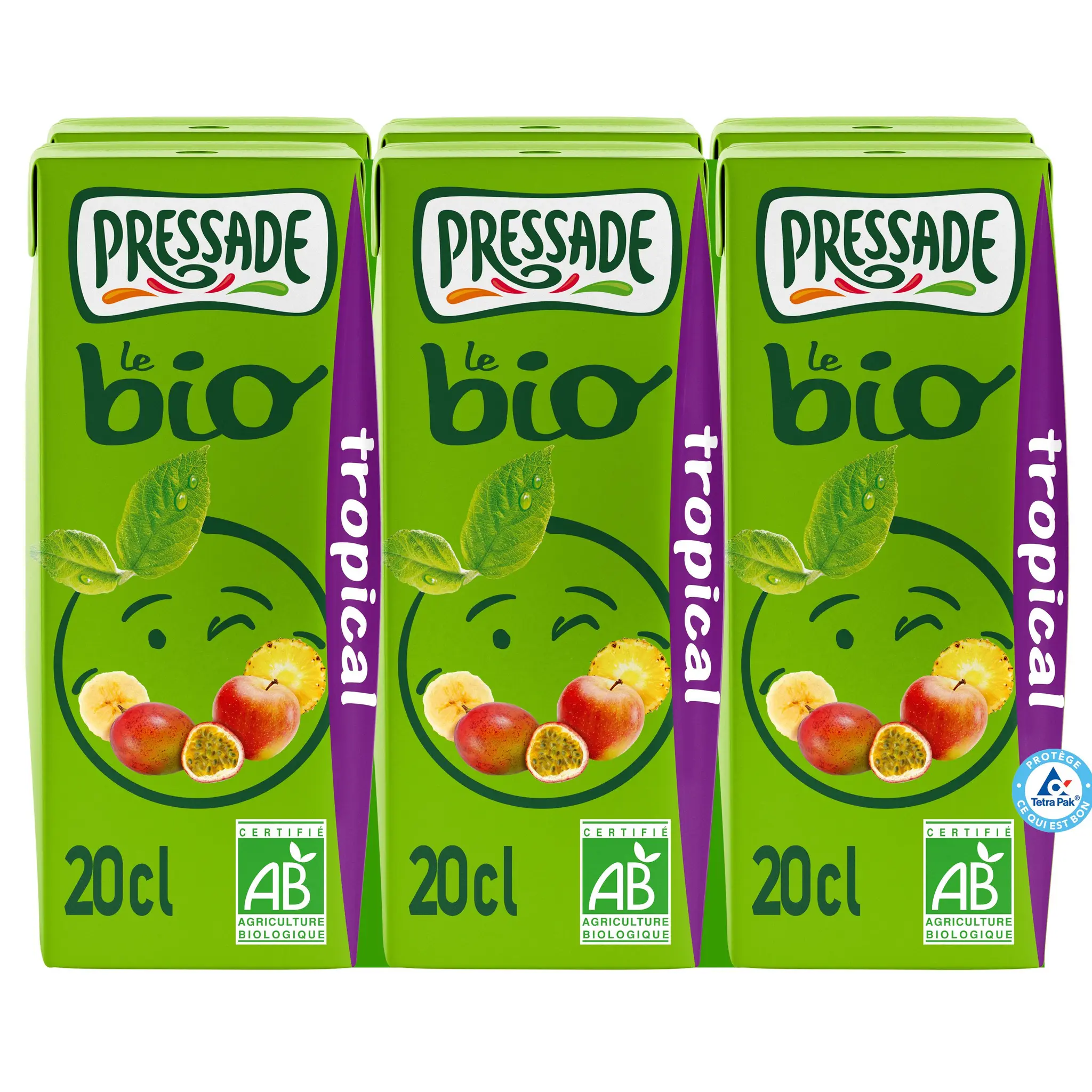 PRESSADE Nectar multifruits bio briquettes