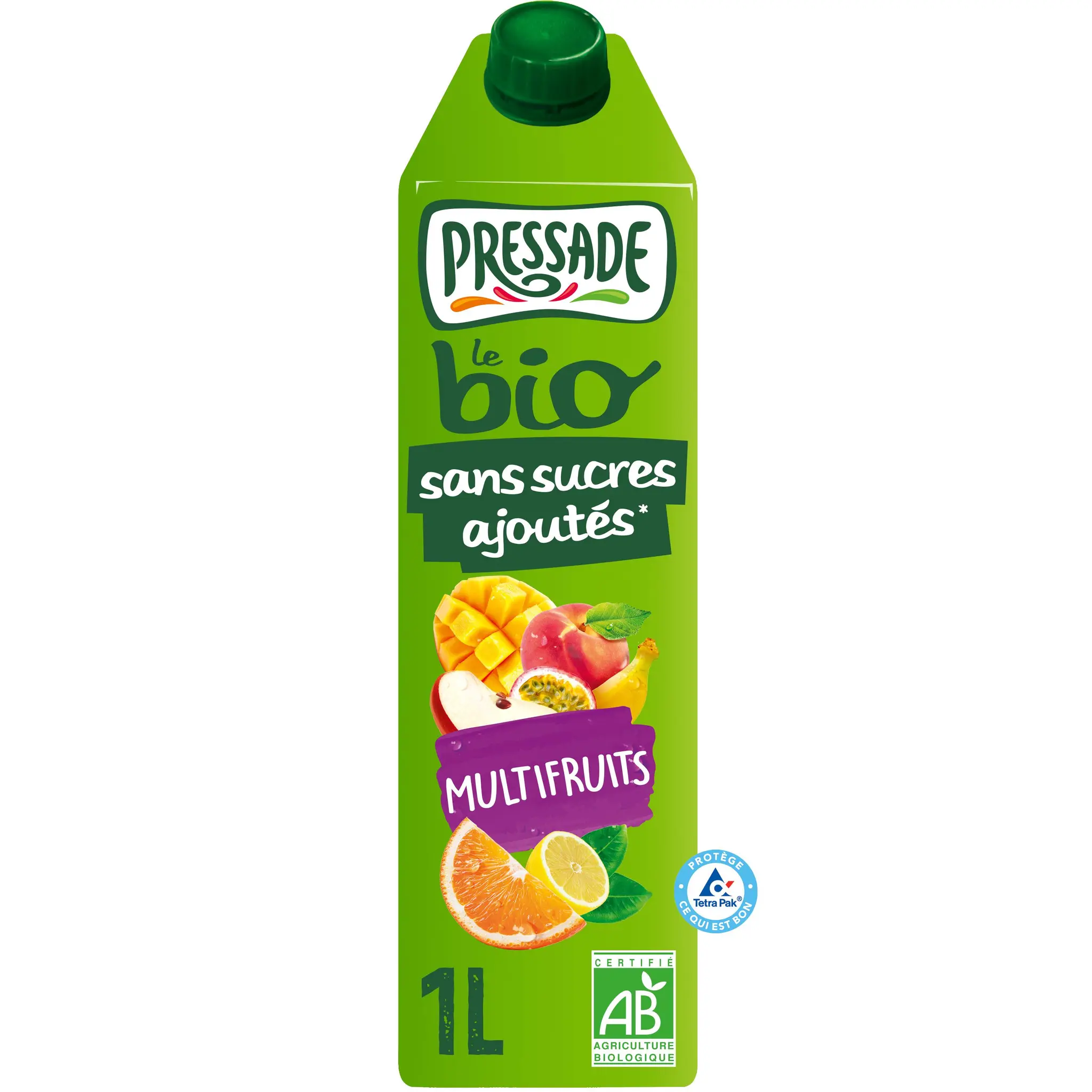 PRESSADE Jus multifruits bio sans sucres ajoutés