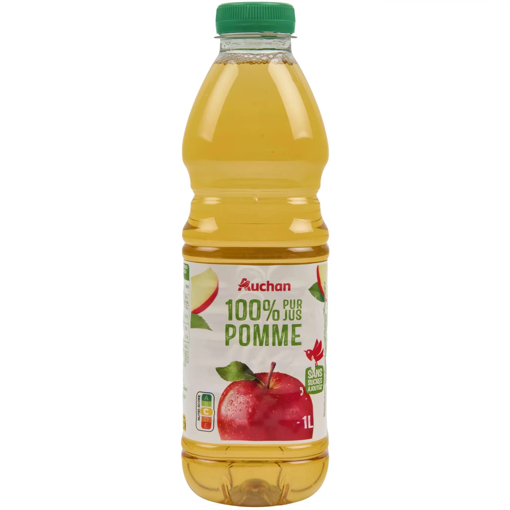 AUCHAN Pur jus de pomme