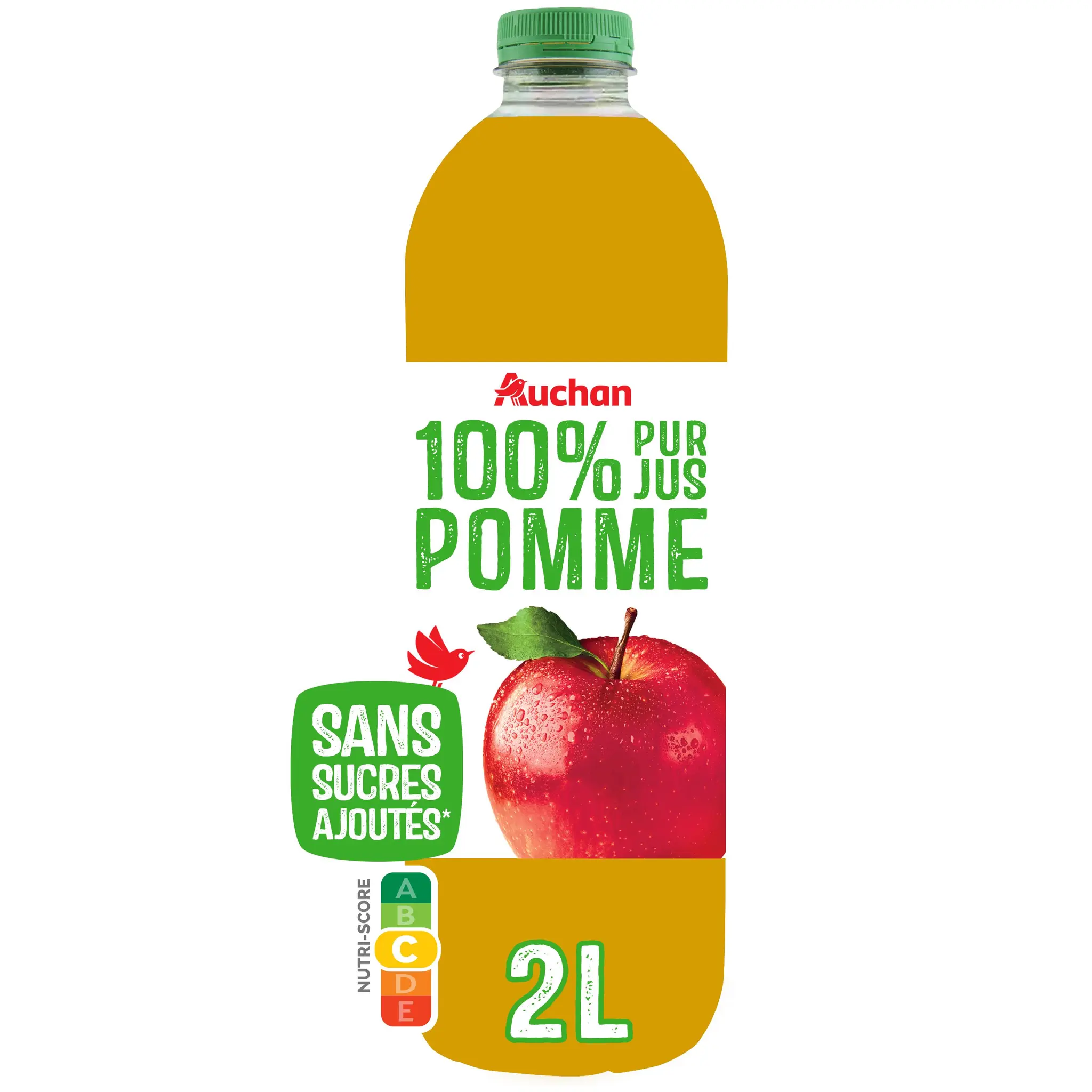 AUCHAN Pur jus de pomme