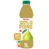 AUCHAN Pur jus de poire