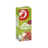 AUCHAN Jus de pomme en briquette
