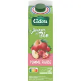 CIDOU Nectar de pomme fraise bio