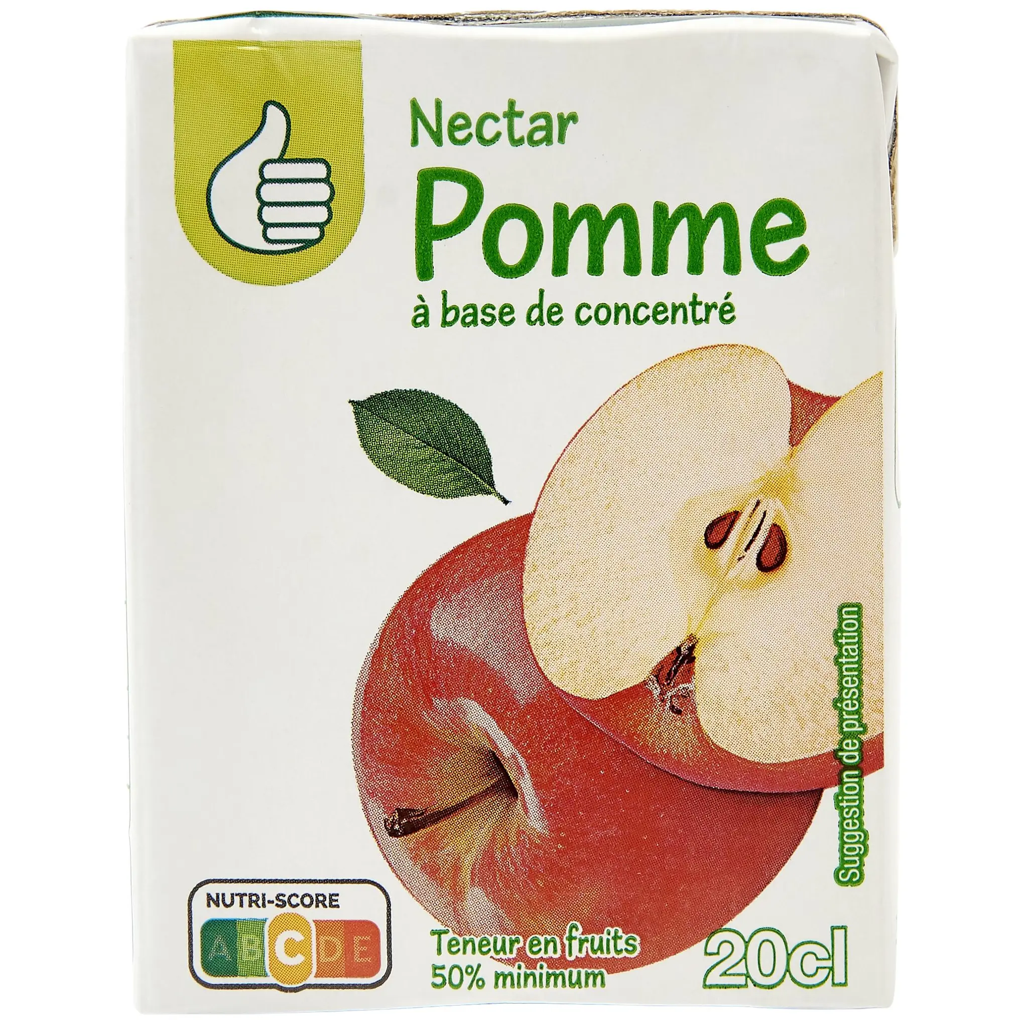 POUCE Nectar de pomme en briquette