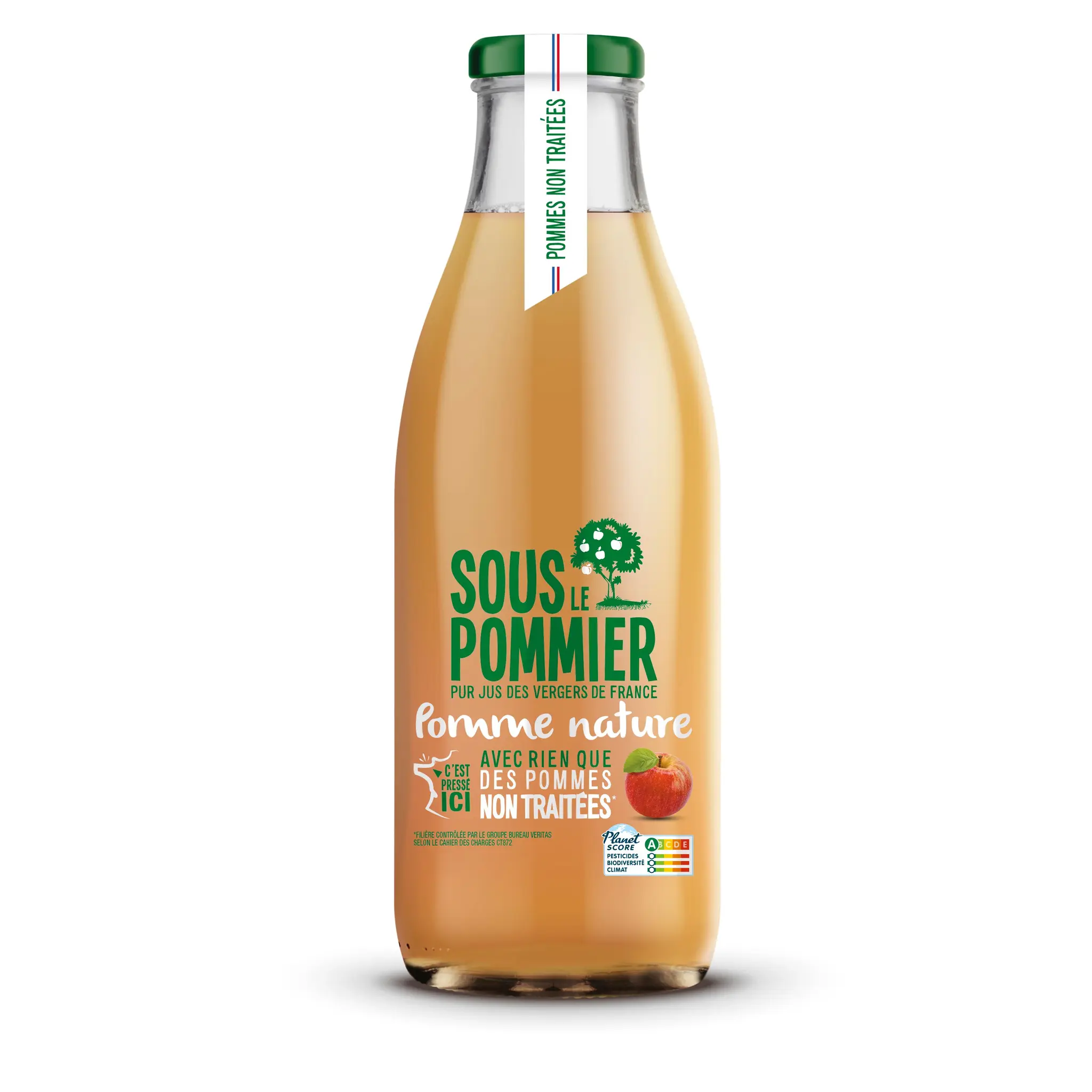 SOUS LE POMMIER Pur jus de pommes nature non traitées