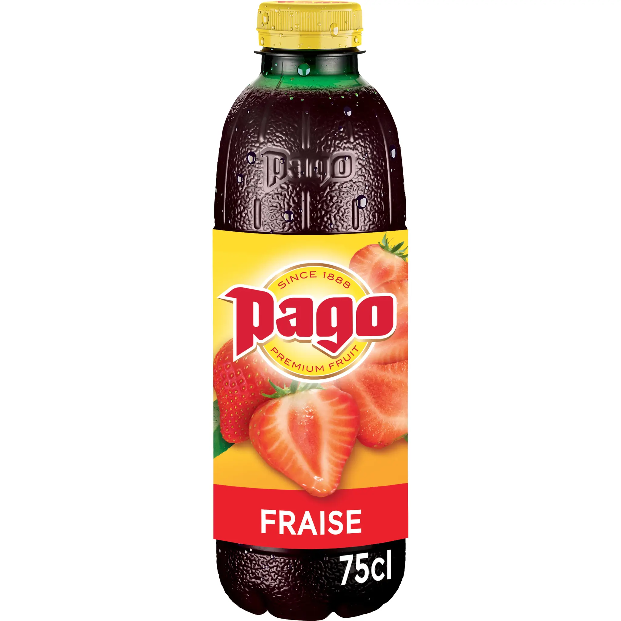 PAGO Boisson à base de purée de fraise