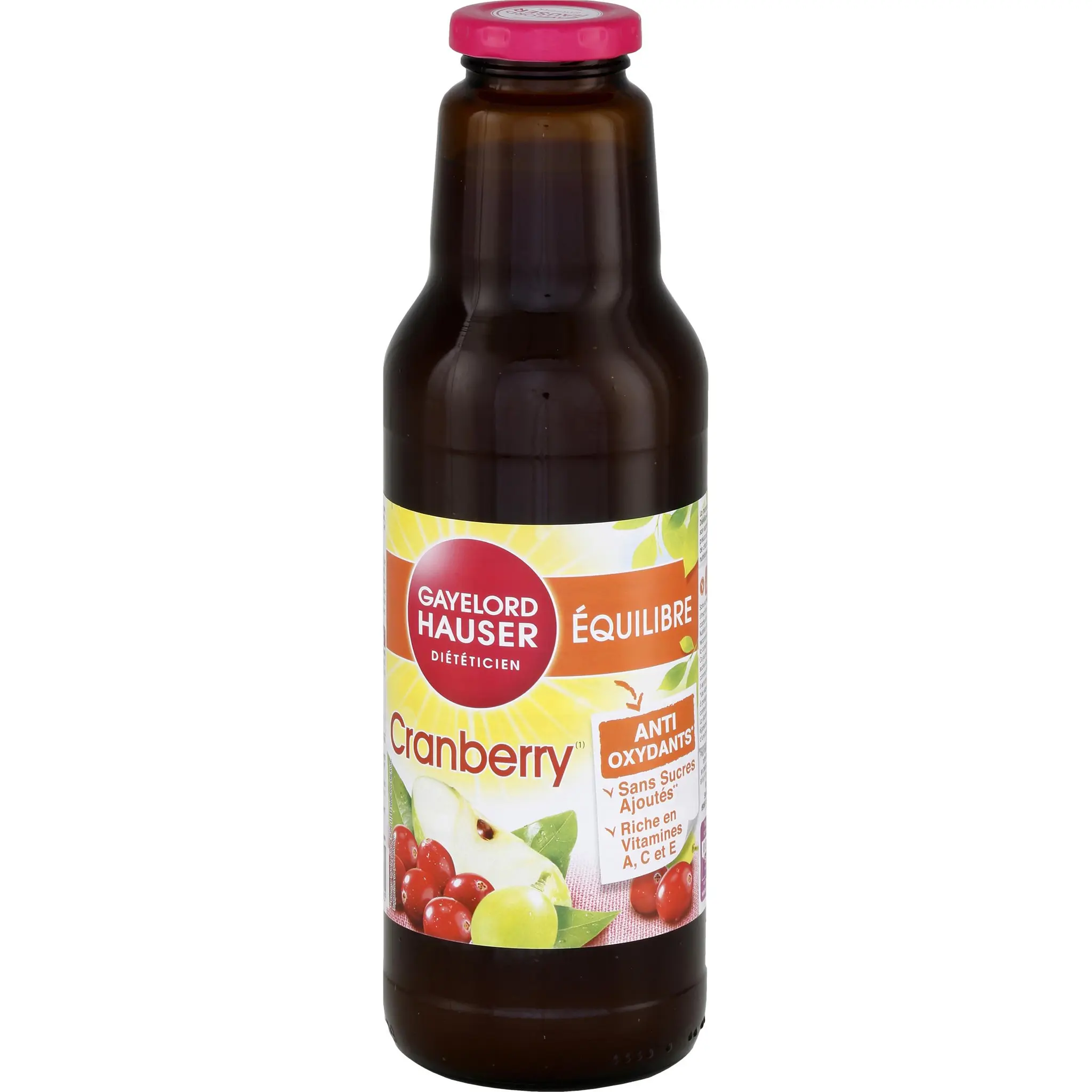 GAYELORD HAUSER Jus de cranberry antioxydant