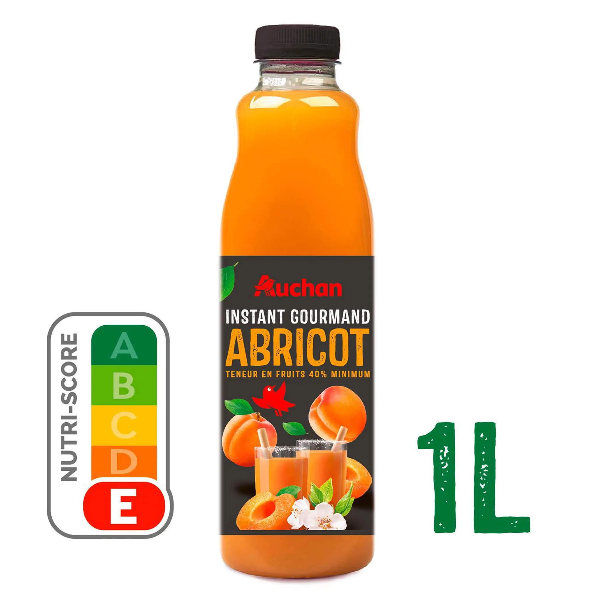 AUCHAN Nectar abricot Instant Gourmand