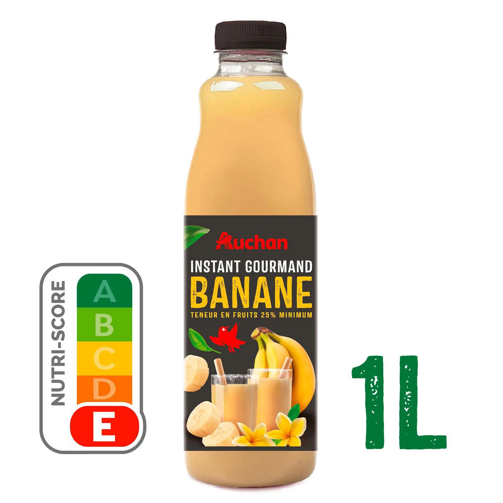 AUCHAN Instant gourmand Nectar de banane