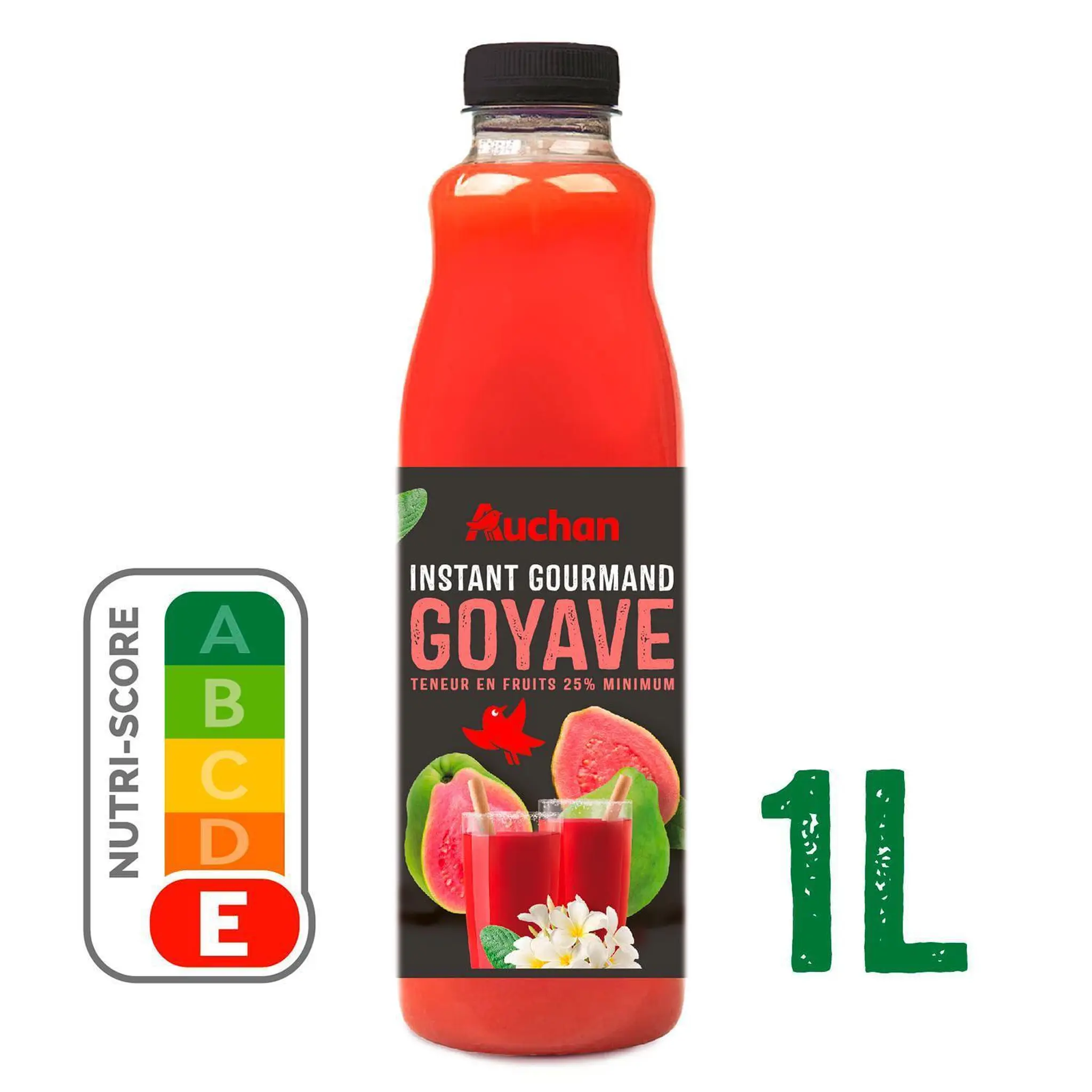 AUCHAN Nectar gourmand goyave
