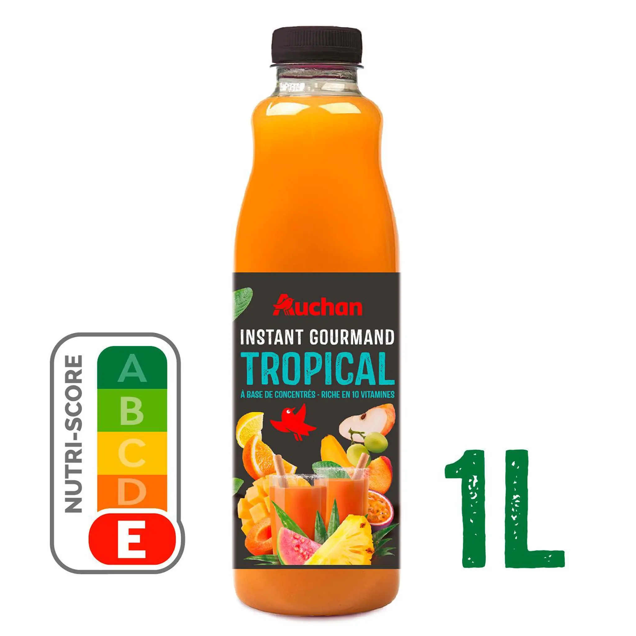 AUCHAN Nectar Instant Gourmand tropical